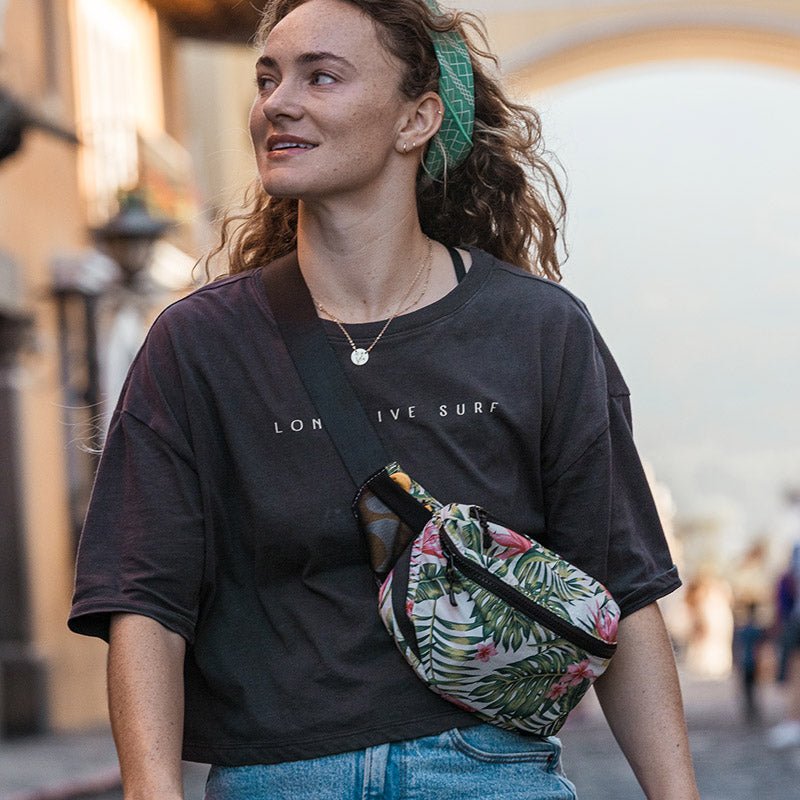 Fanny Pack: Palms Pink - Nomadix