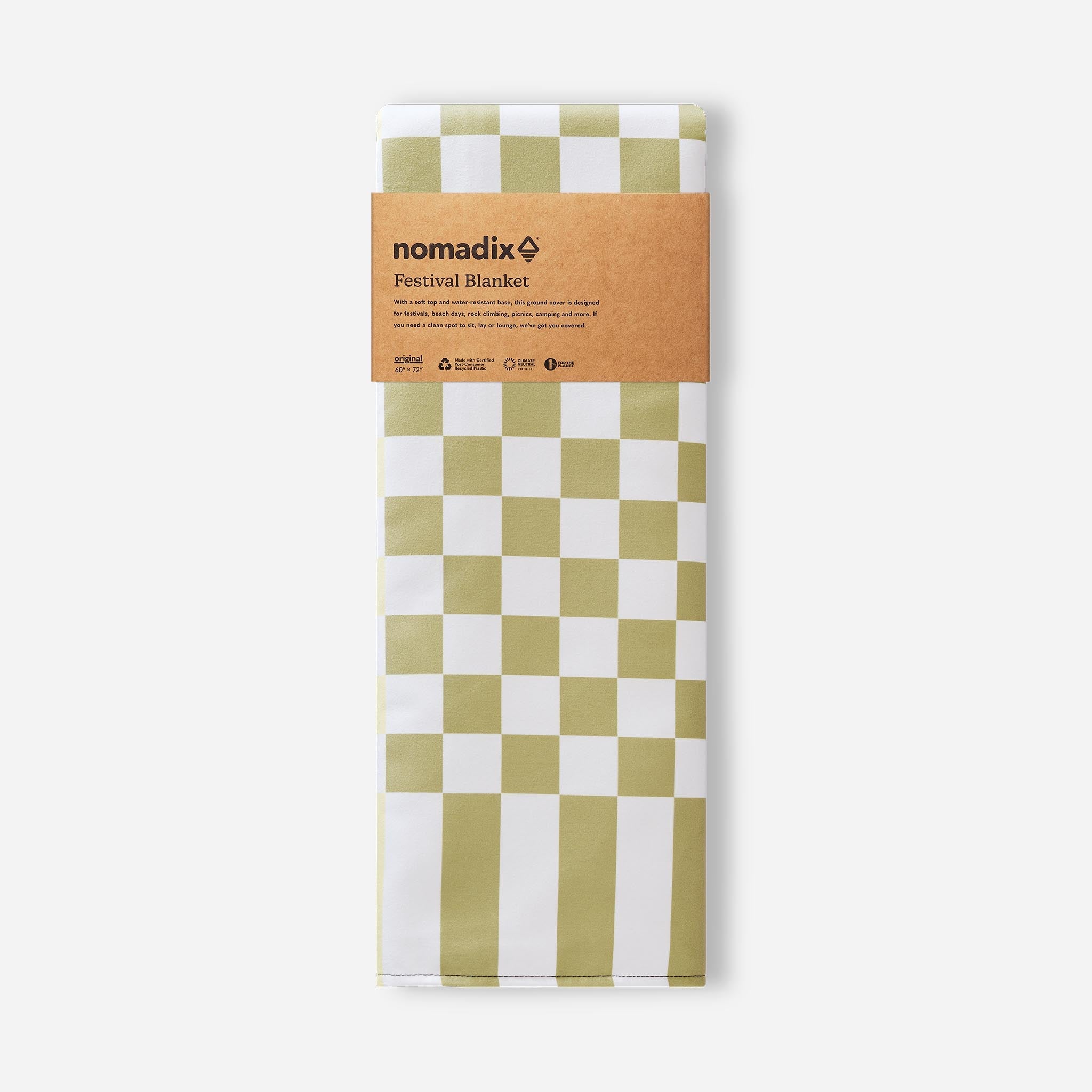 Festival Blanket: Checked Out Multi - Nomadix