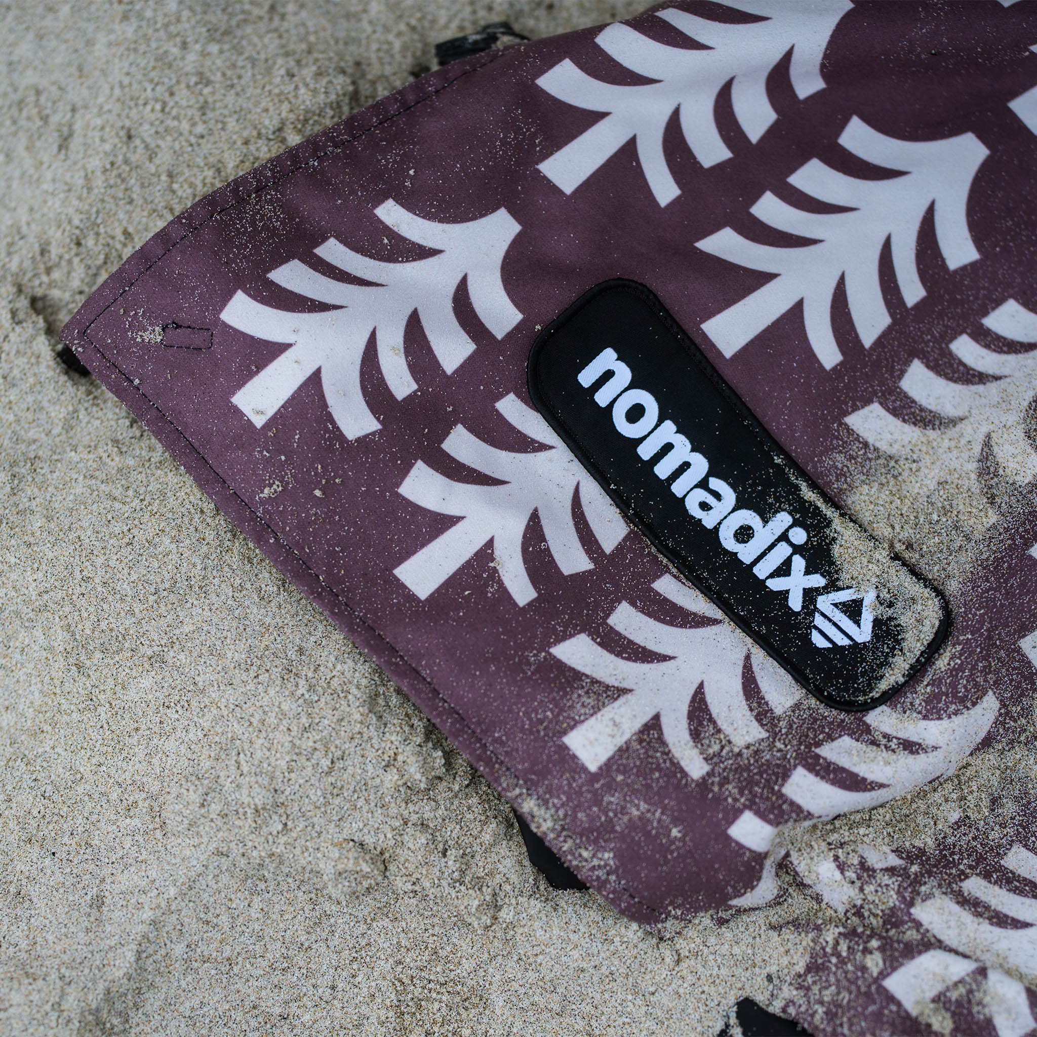 Festival Blanket: Fresh Pines Burgundy Beige - Nomadix