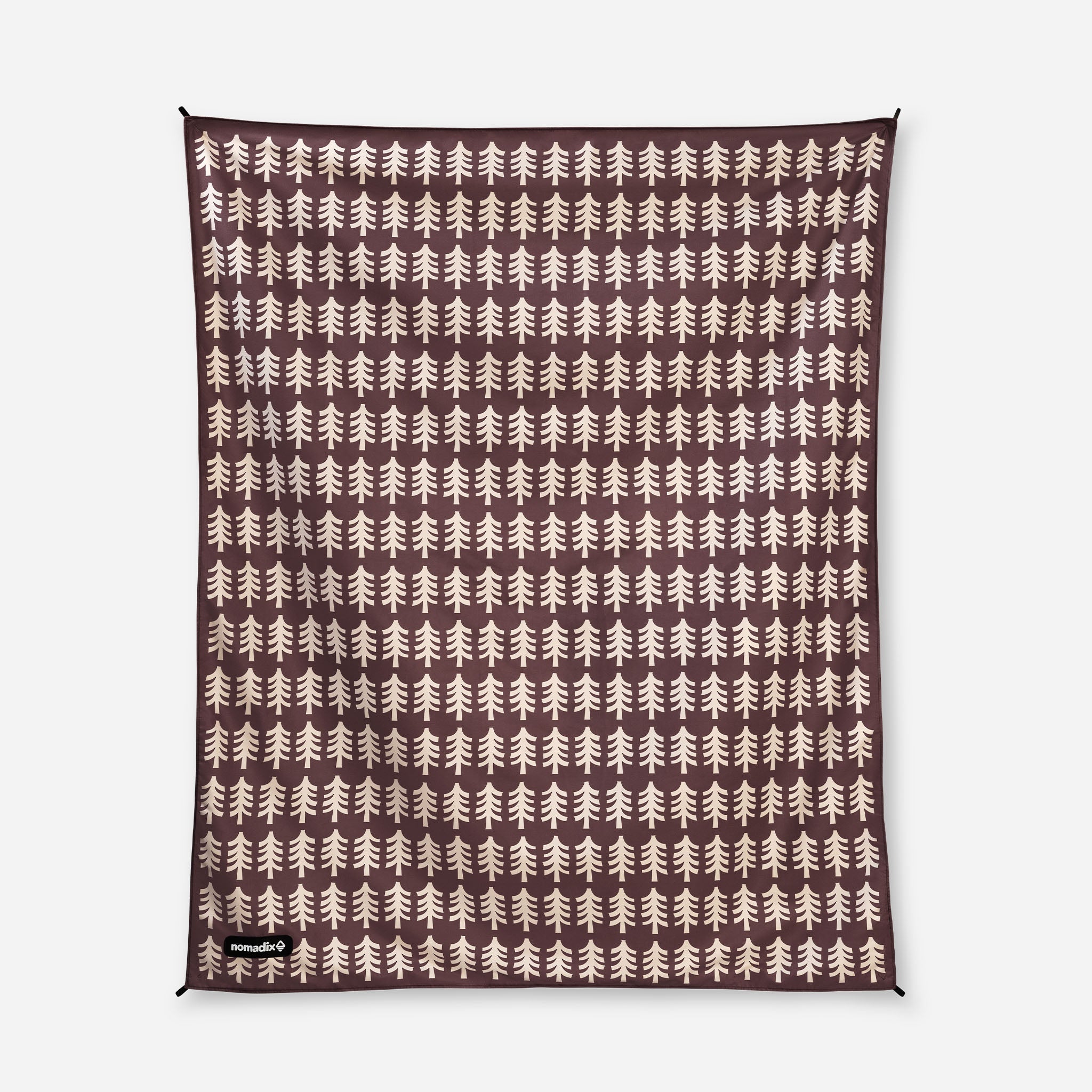Festival Blanket: Fresh Pines Burgundy Beige - Nomadix