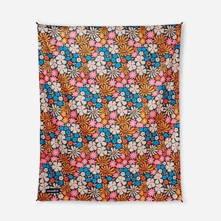 TOYOBO DIA Blanket 710 花柄 festival-blanket-hula-multi-
