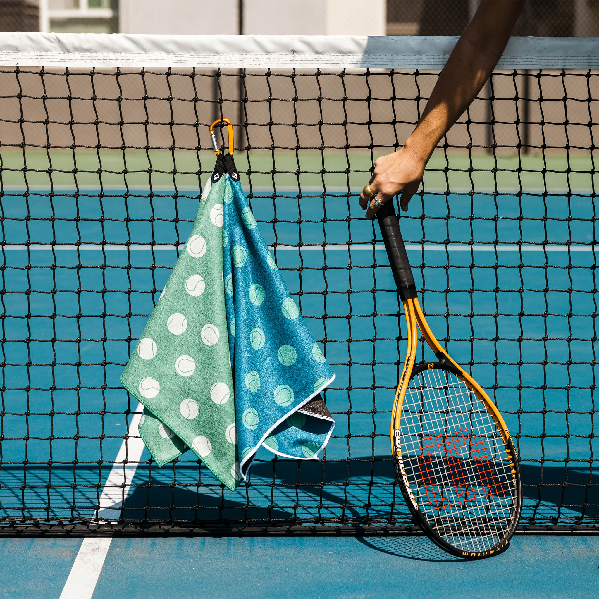 Fitness Towel: Love Love Green - Nomadix