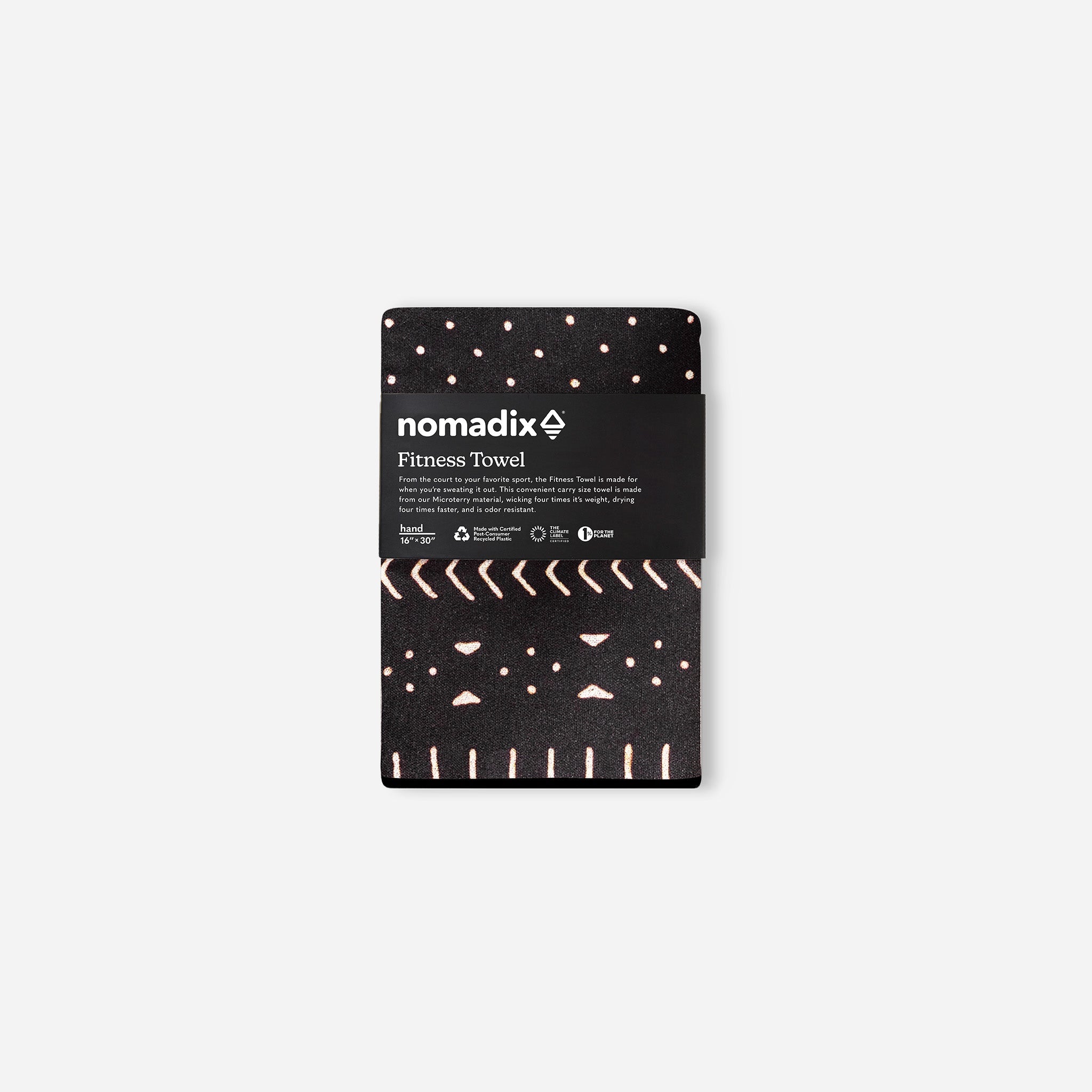 Fitness Towel: Mud Cloth - Nomadix