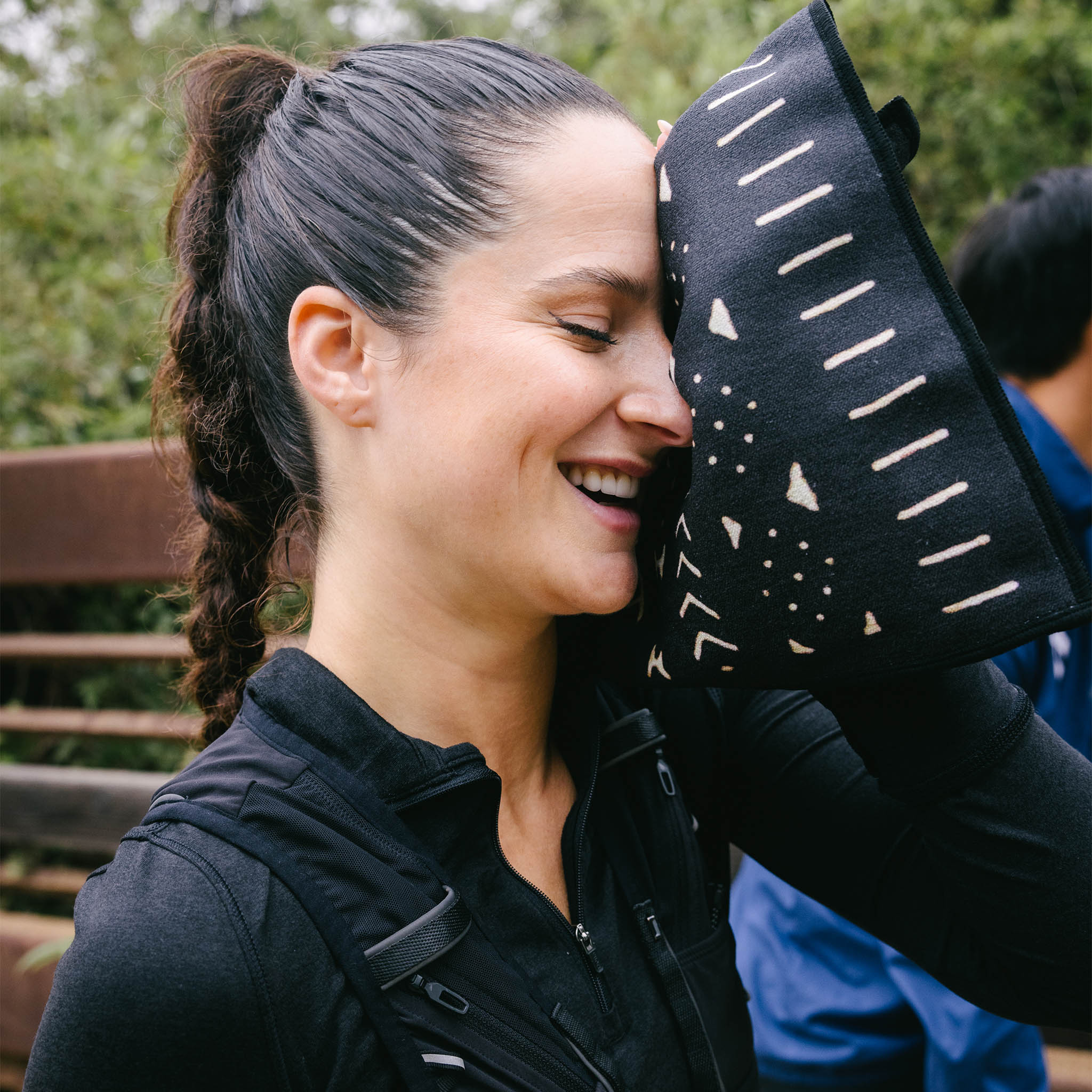 Fitness Towel: Mud Cloth - Nomadix