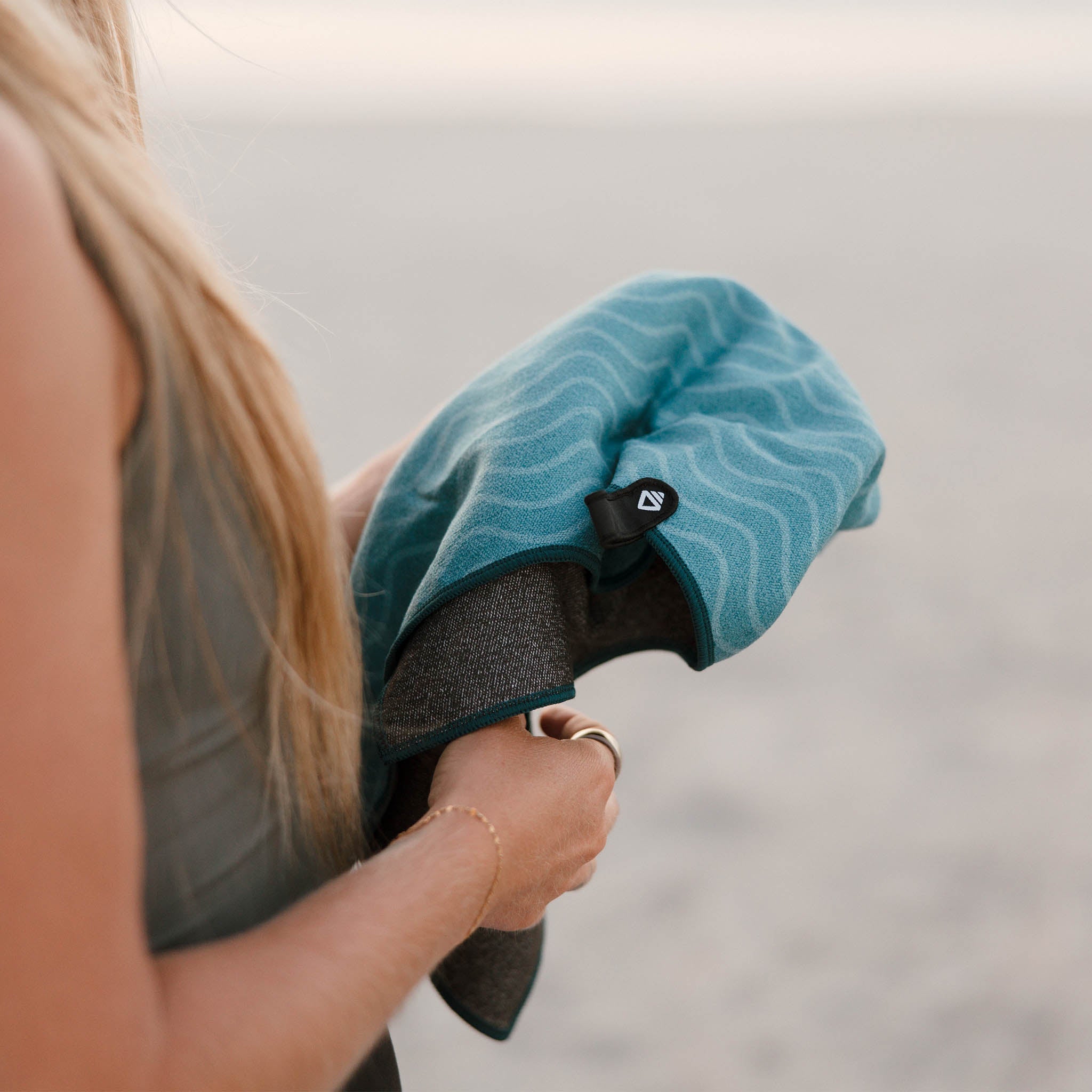 Fitness Towel: Regenerative Teal - Nomadix