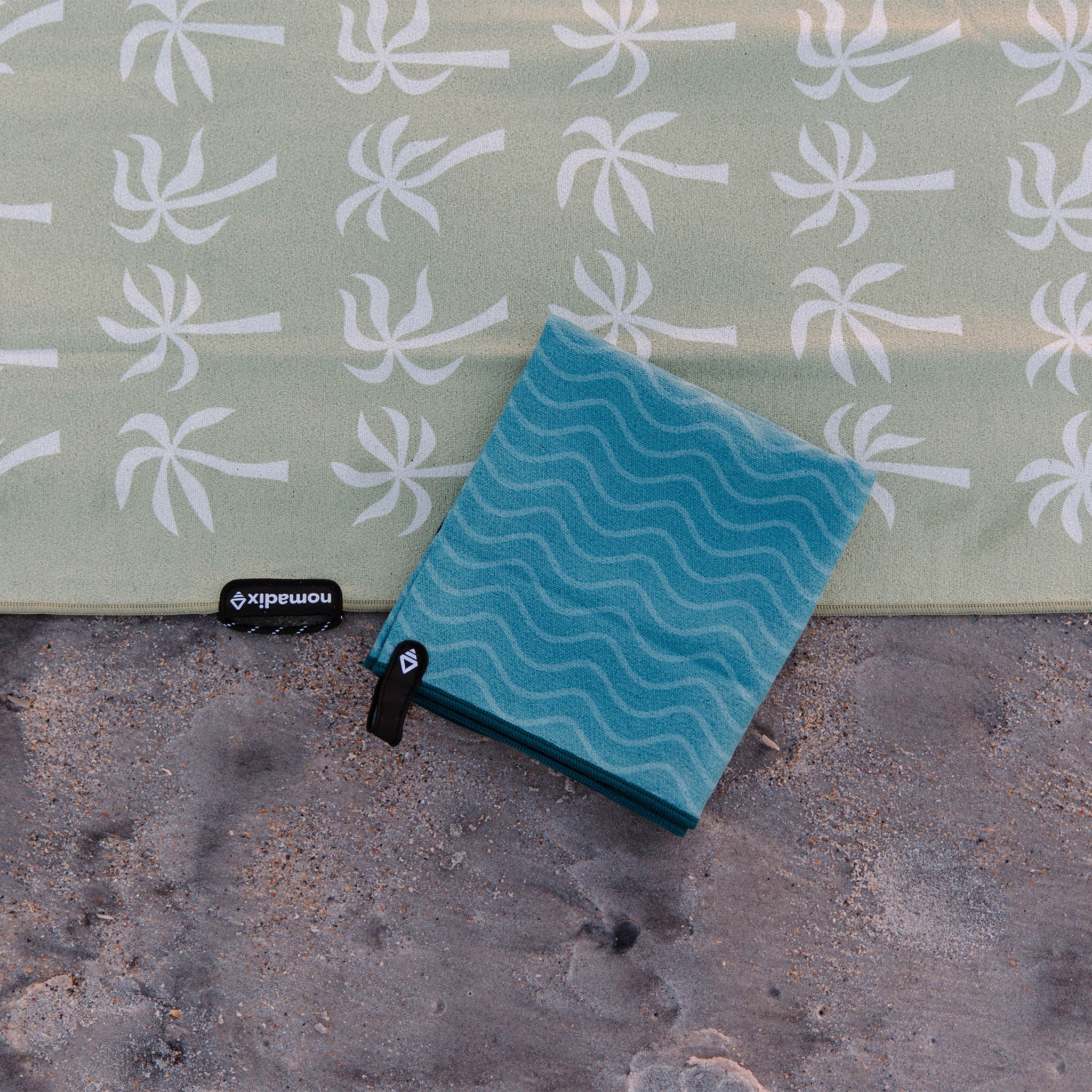 Fitness Towel: Regenerative Teal - Nomadix