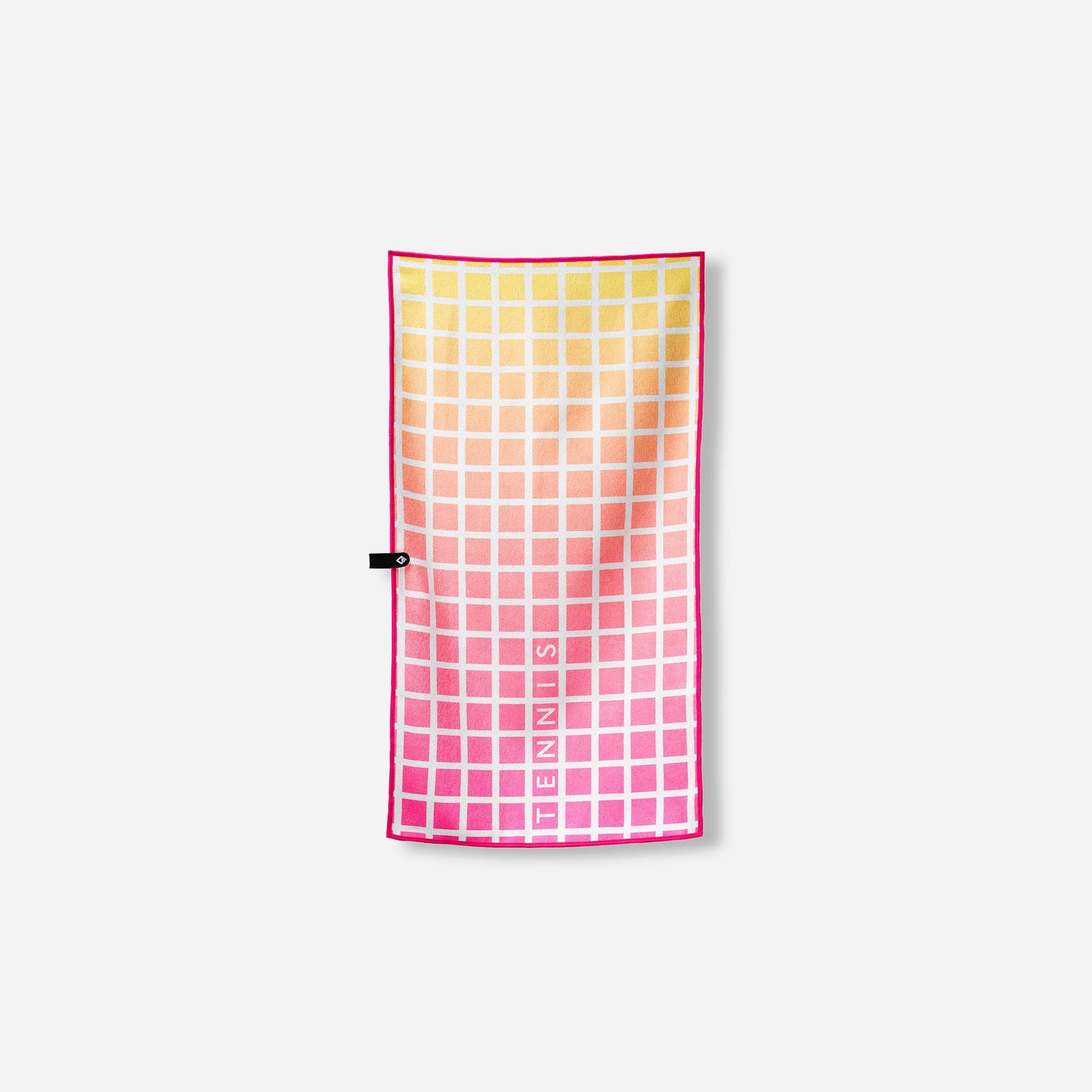 Fitness Towel: Tennis Net Pink Fade - Nomadix