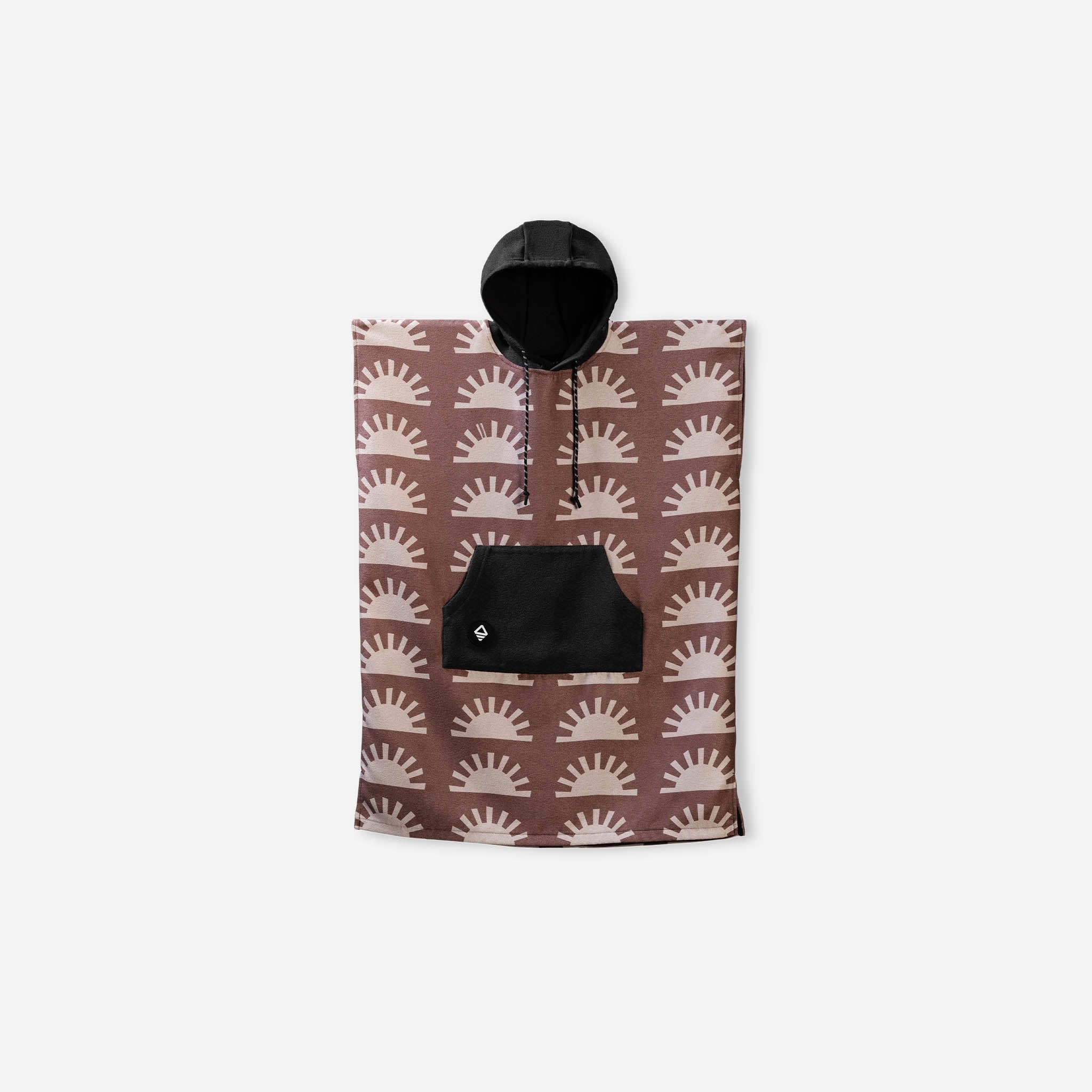 Kids Changing Poncho: Sunshine Burgundy - Nomadix