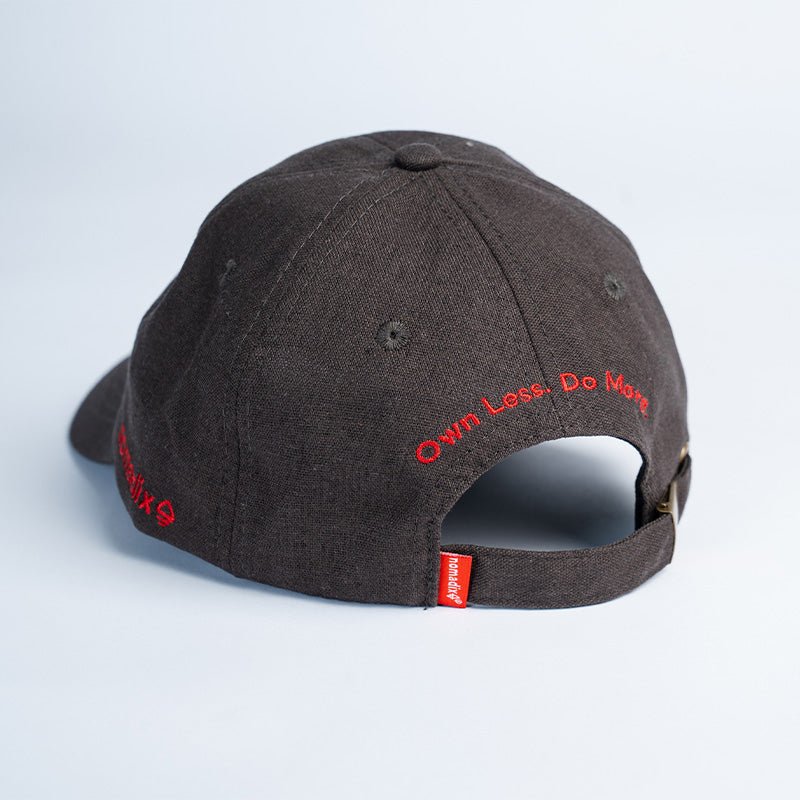 Logo Hat: Red & Black - Nomadix