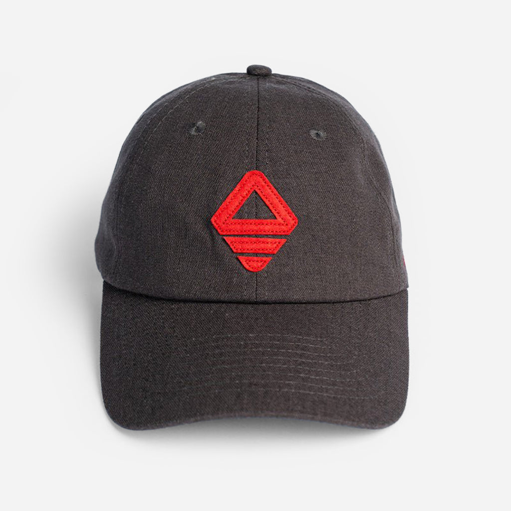 Logo Hat: Red & Black - Nomadix