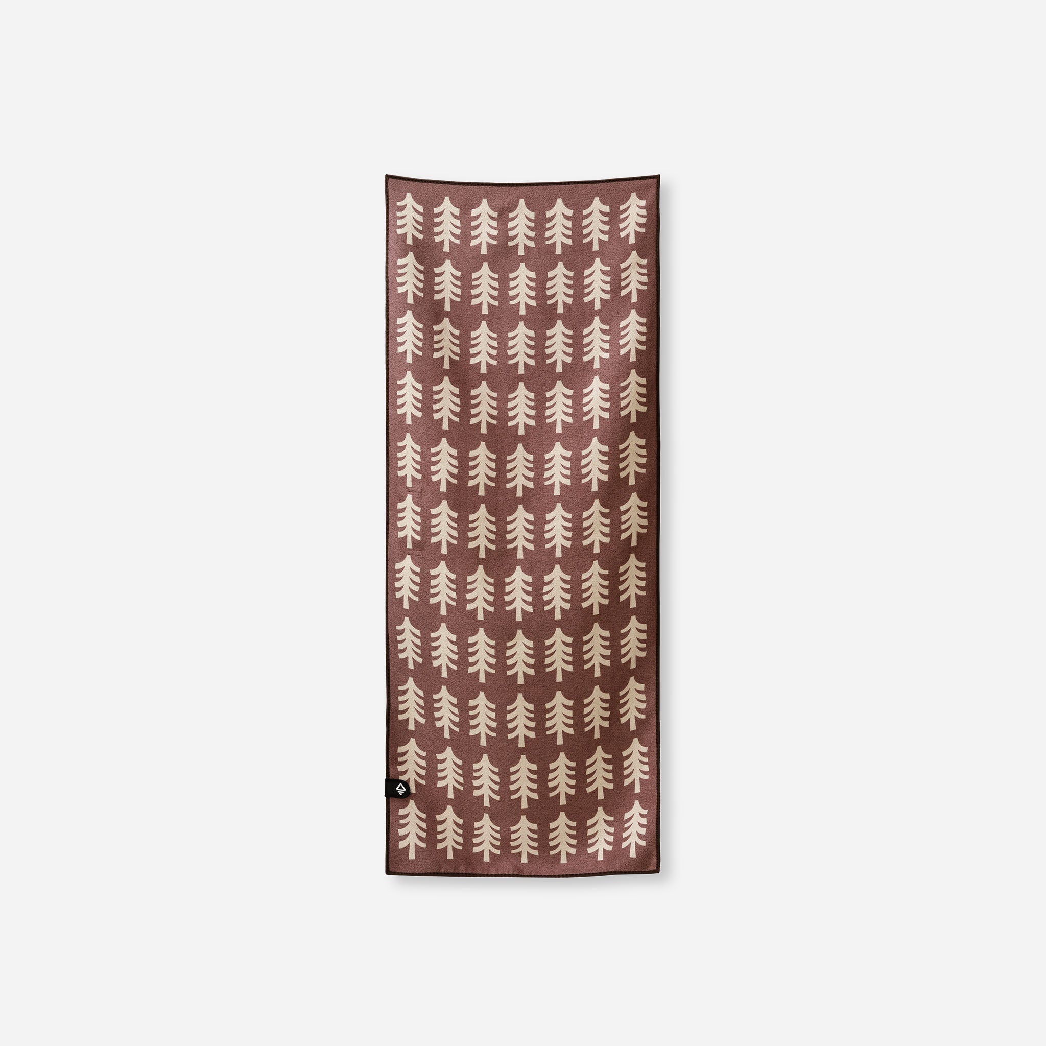 Mini Towel: Fresh Pines Burgundy Beige - Nomadix