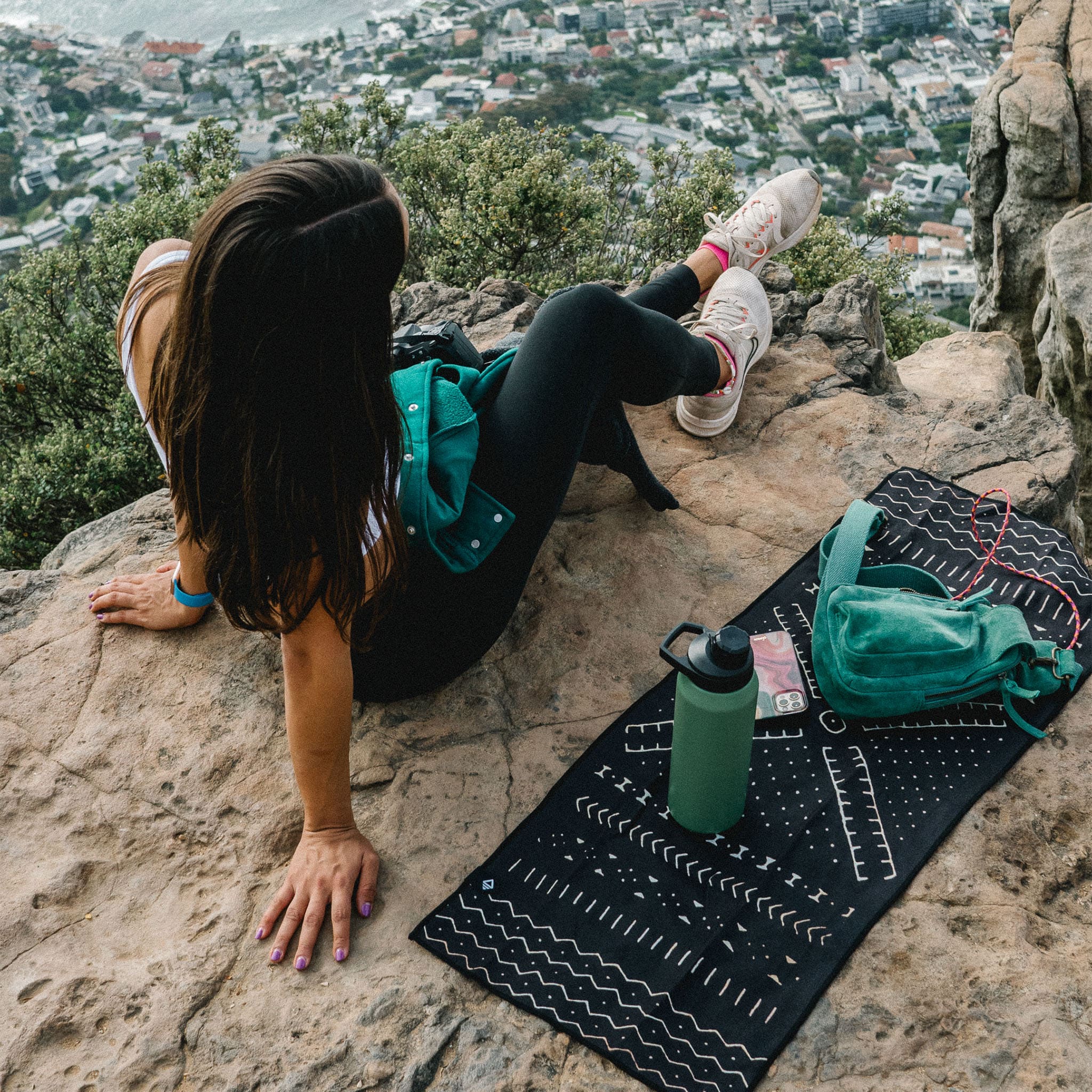 Mini Towel: Mud Cloth - Nomadix