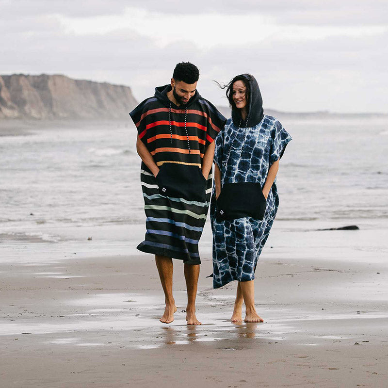 Changing Poncho Agua Blue Nomadix