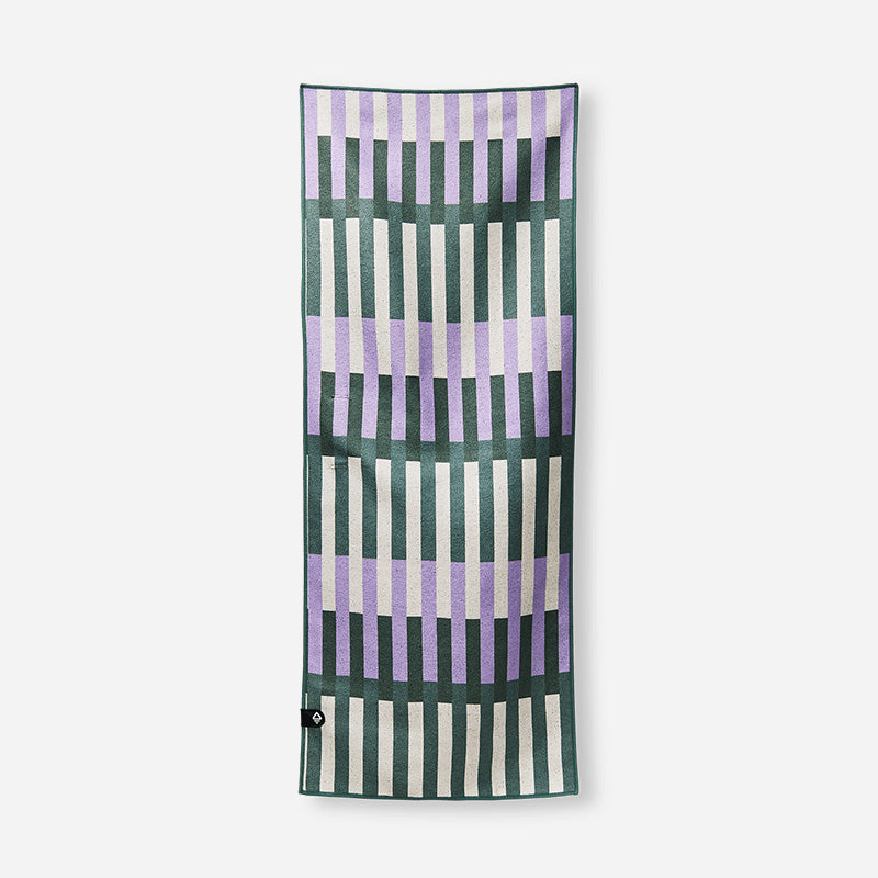 Mini Towel: Elevate Lavender Green
