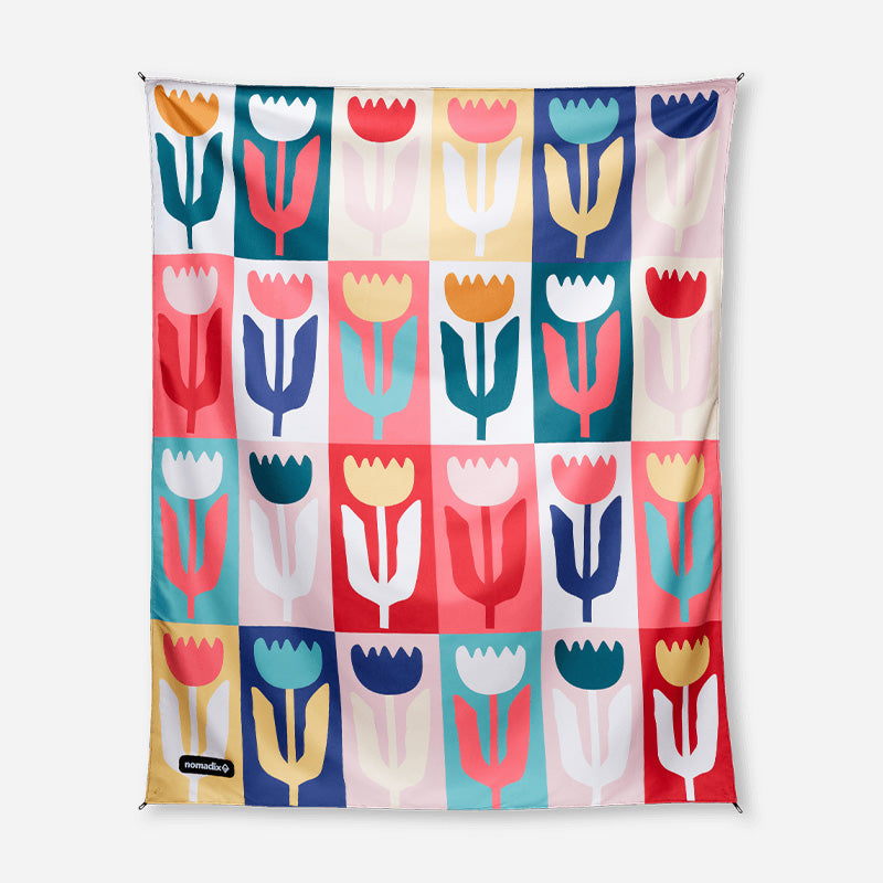 Festival Blanket: Tulip Fields Multi