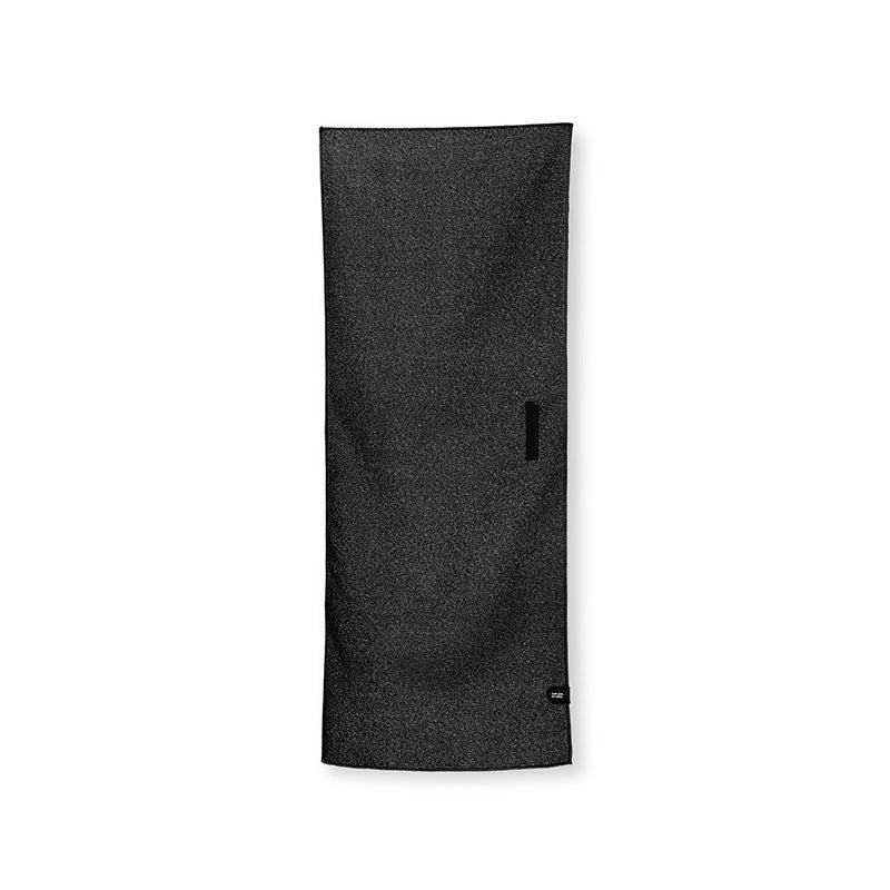 Black on Black Mini Towel Black Golf Fitness Towel Nomadix
