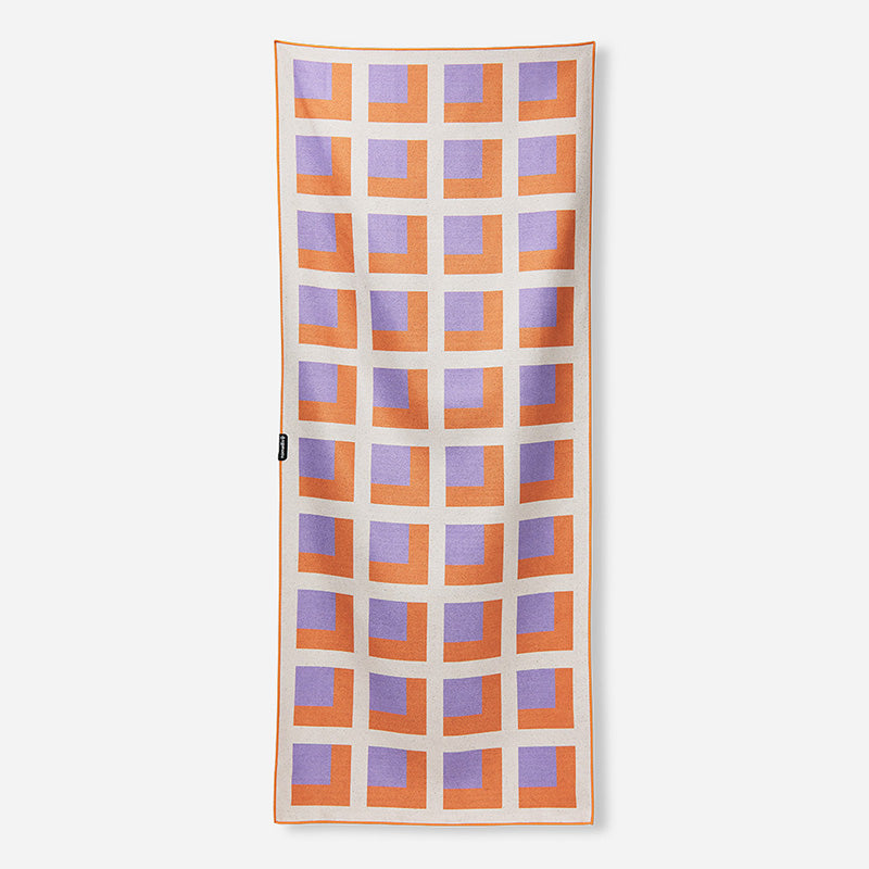 Original Towel: Boxy Orange Lavender