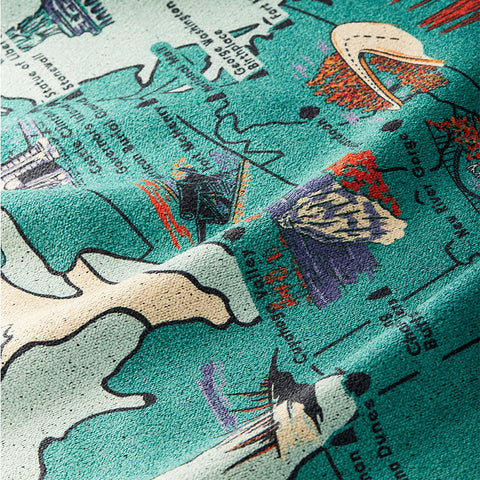 Original Towel: National Parks and Monuments Map