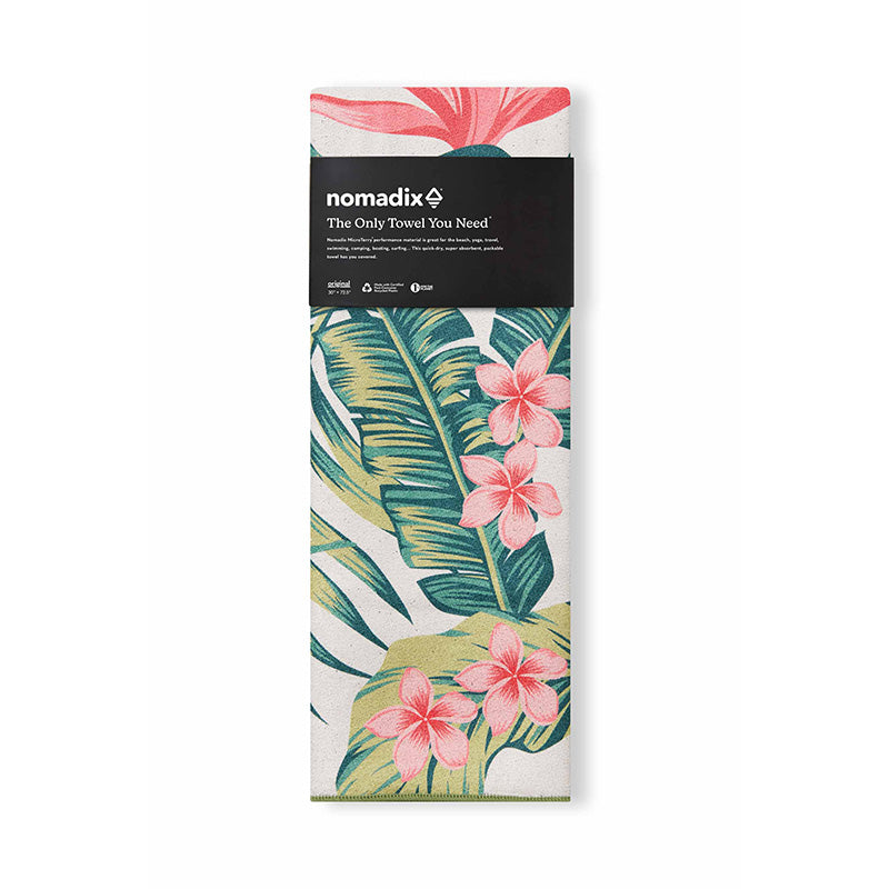 Palms Pink Original Towel | Palm Tree Leaves Beach & Yoga Towel