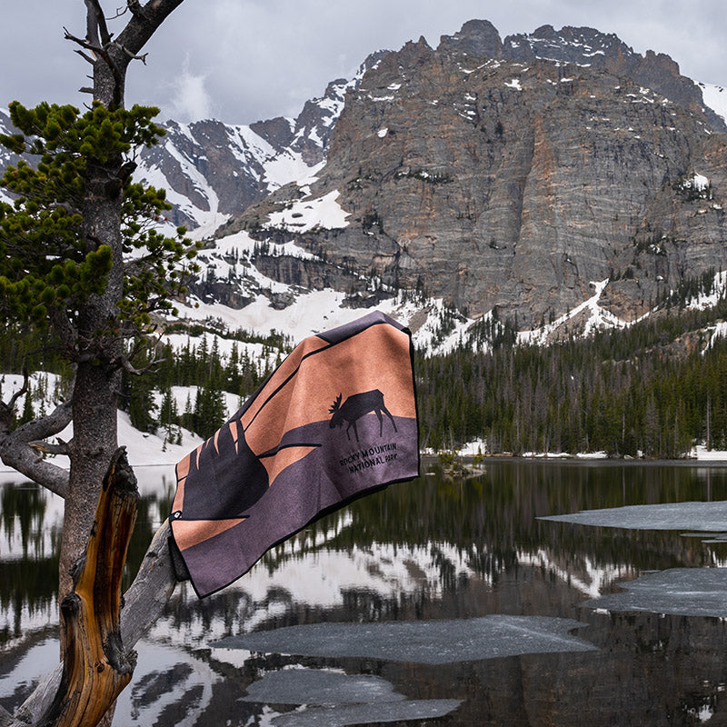 Original Towel: Rocky Mountain National Park Night