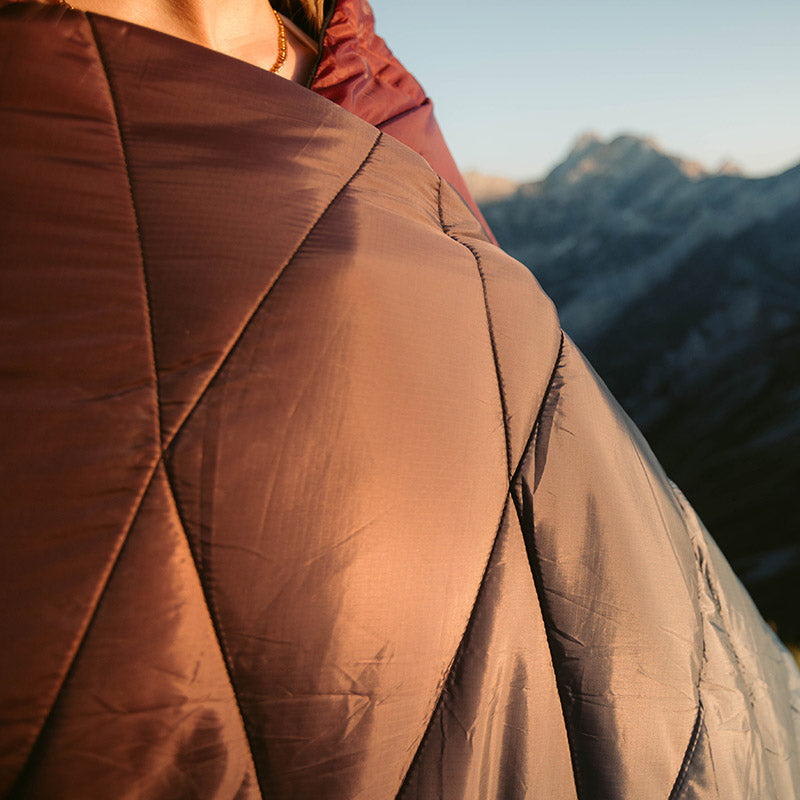 Puffer Blanket: Sunset Afterglow