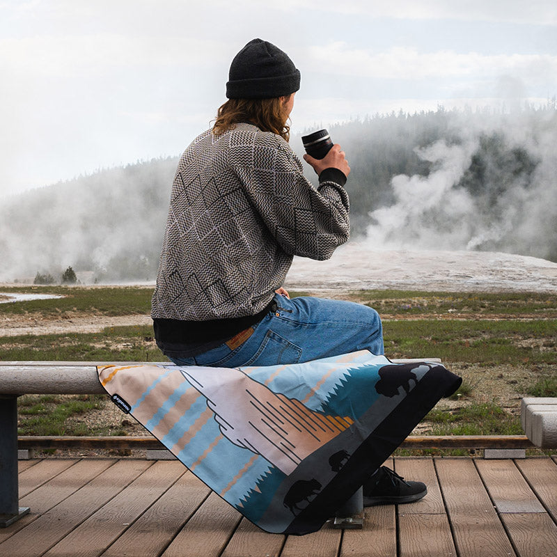 Ultralight Towel: Yellowstone National Park