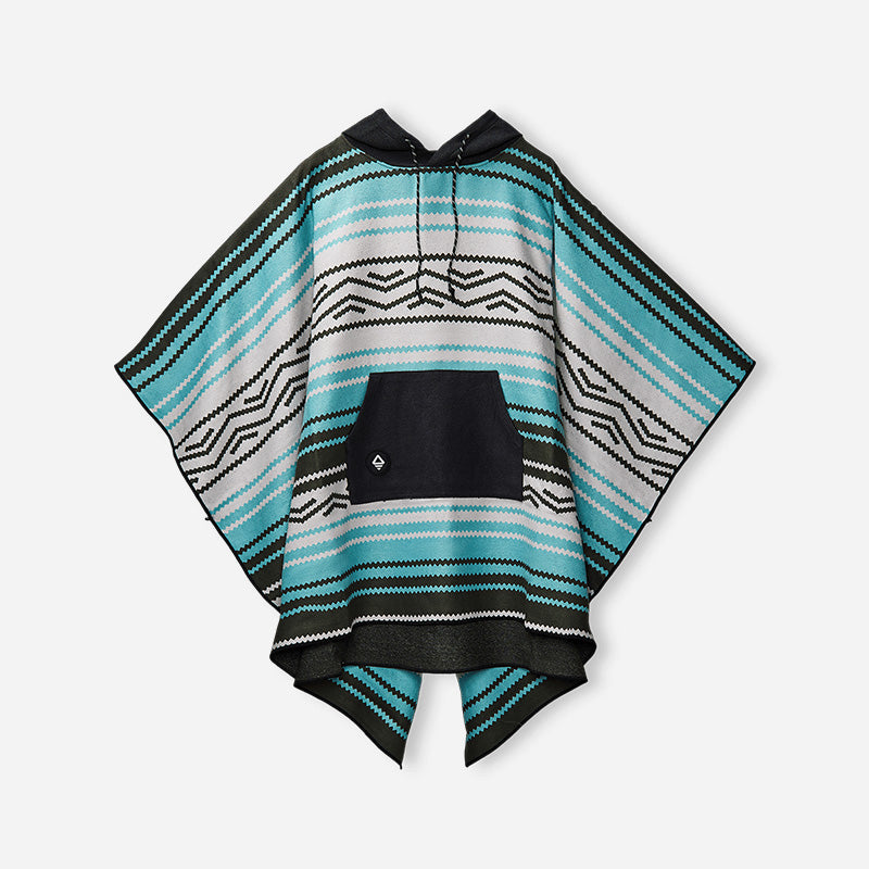 Poncho Towel: Baja Aqua