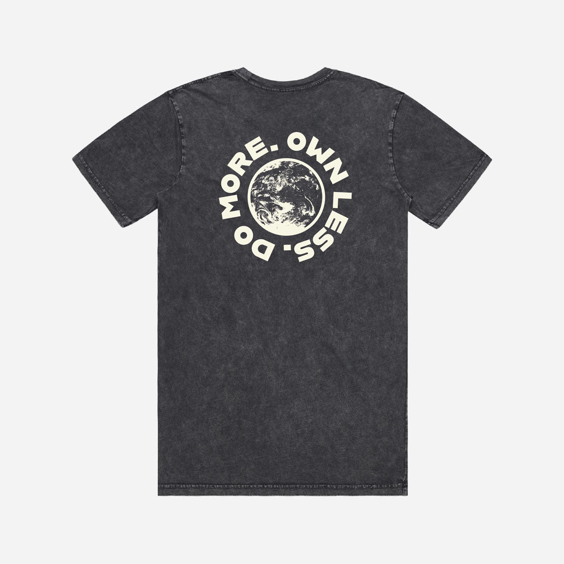 Men's Tee Shirt: Journeys Washed Black