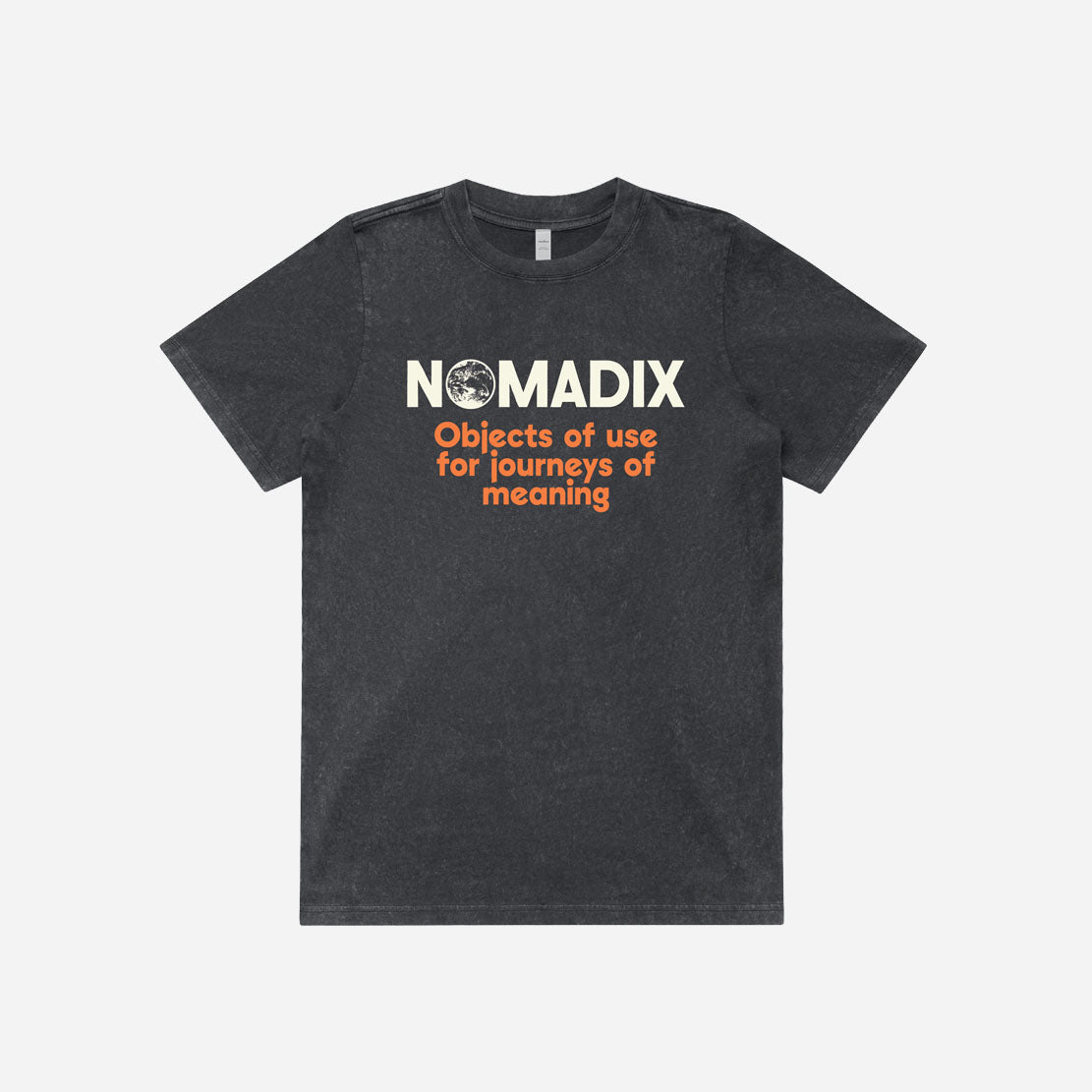 Women's Tee Shirt: Journeys Washed Black