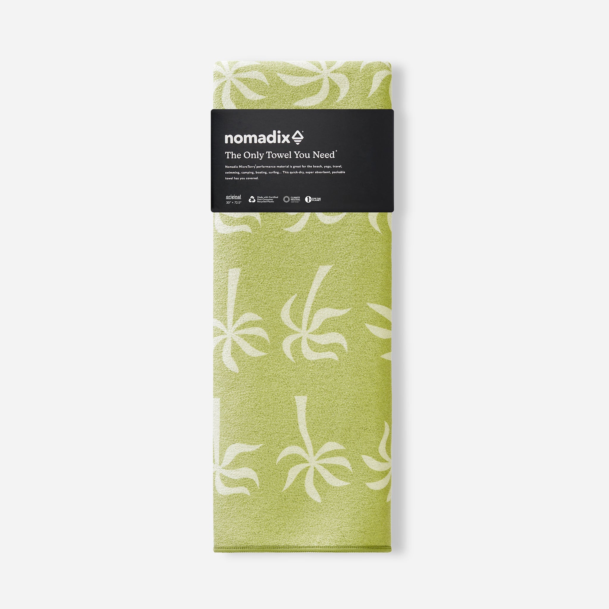 Original Towel: Breezy Palms Olive - Nomadix