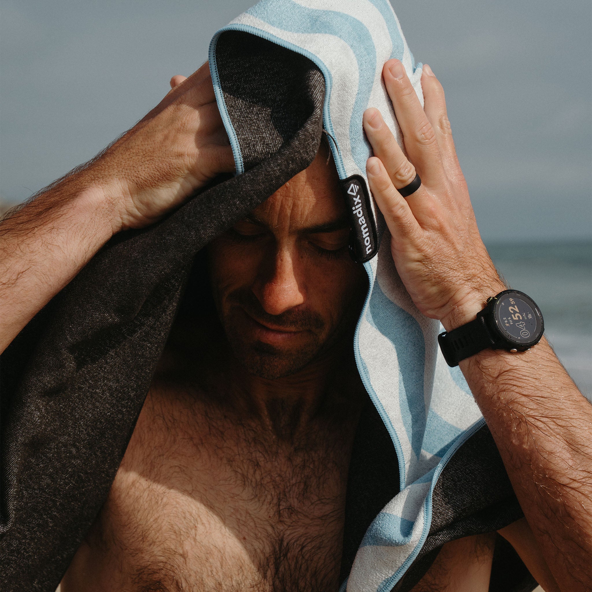 Original Towel: Calm Seas Pale Blue Sky - Nomadix