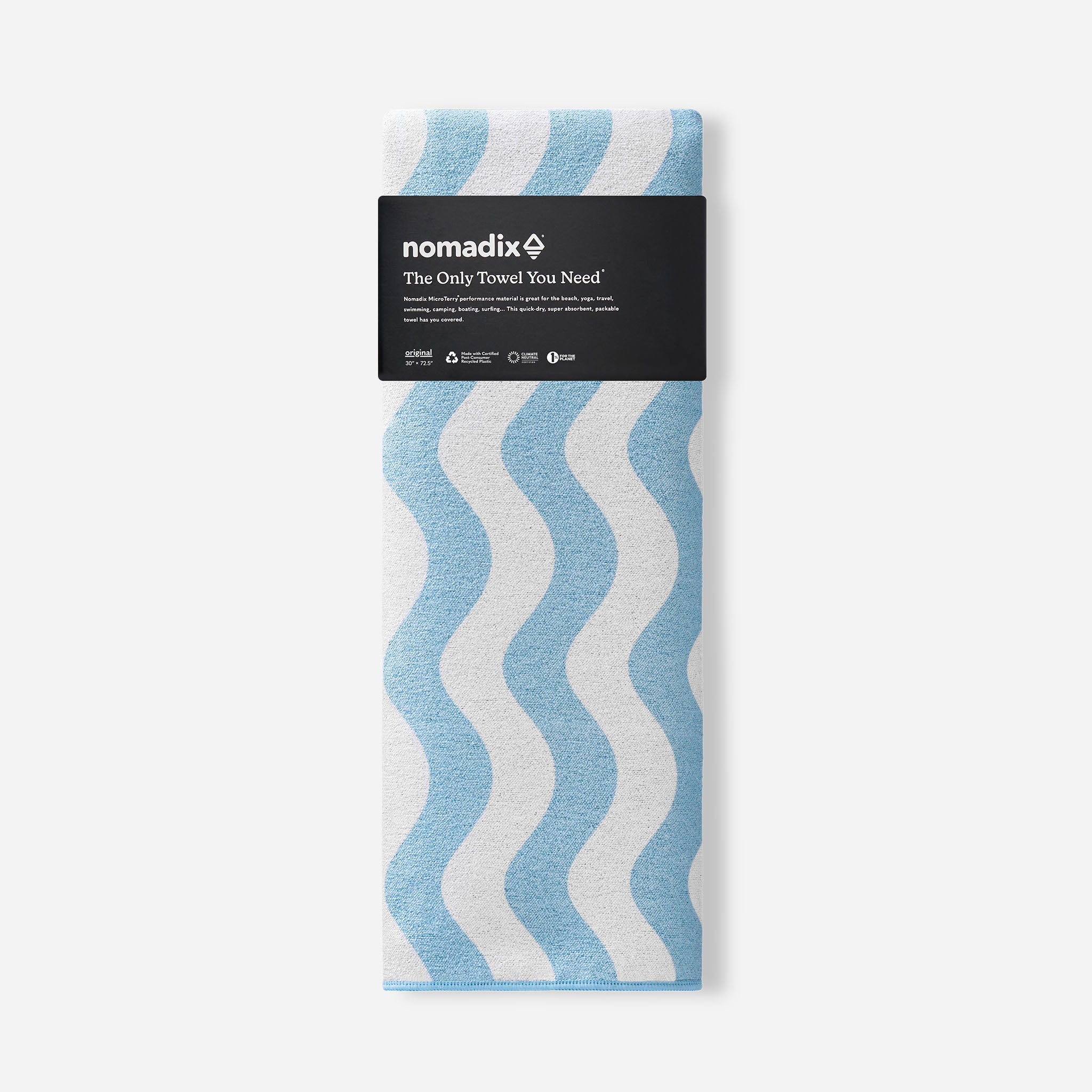 Original Towel: Calm Seas Pale Blue Sky - Nomadix