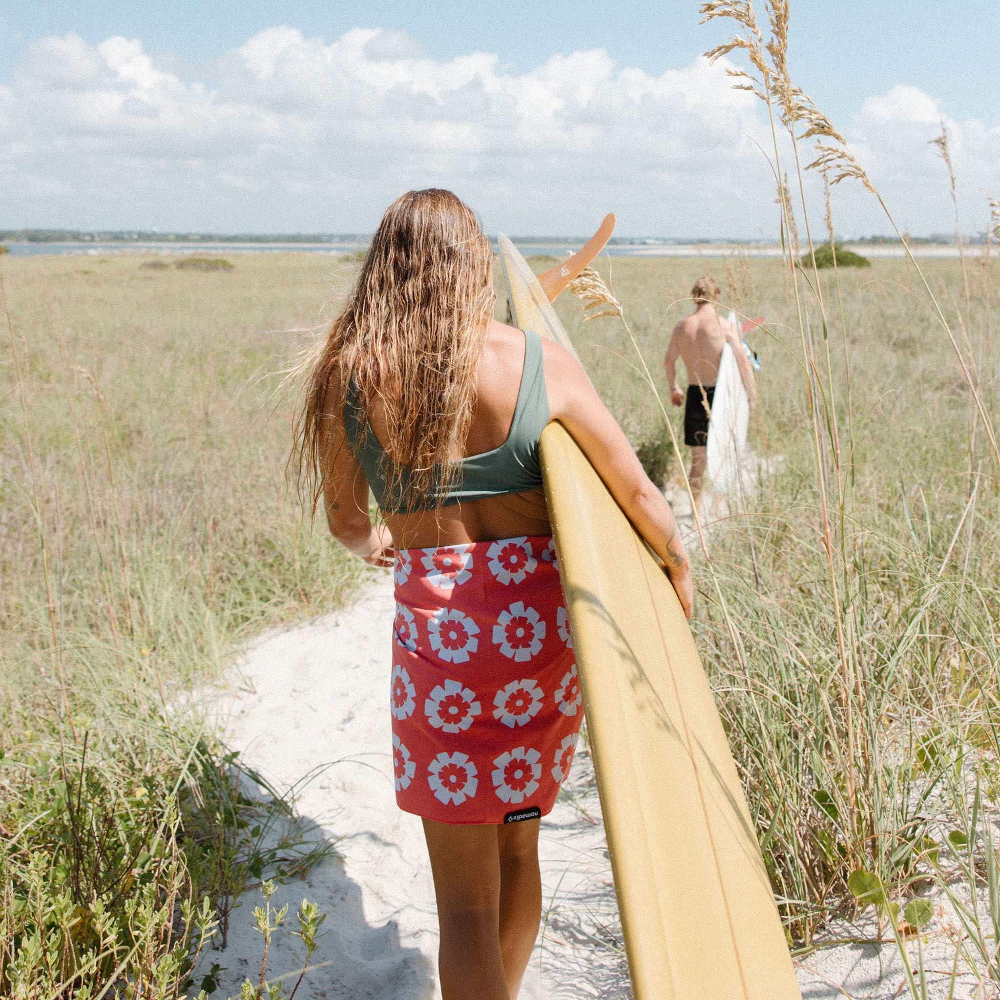 Original Towel: Fresh Flowers Coral - Nomadix
