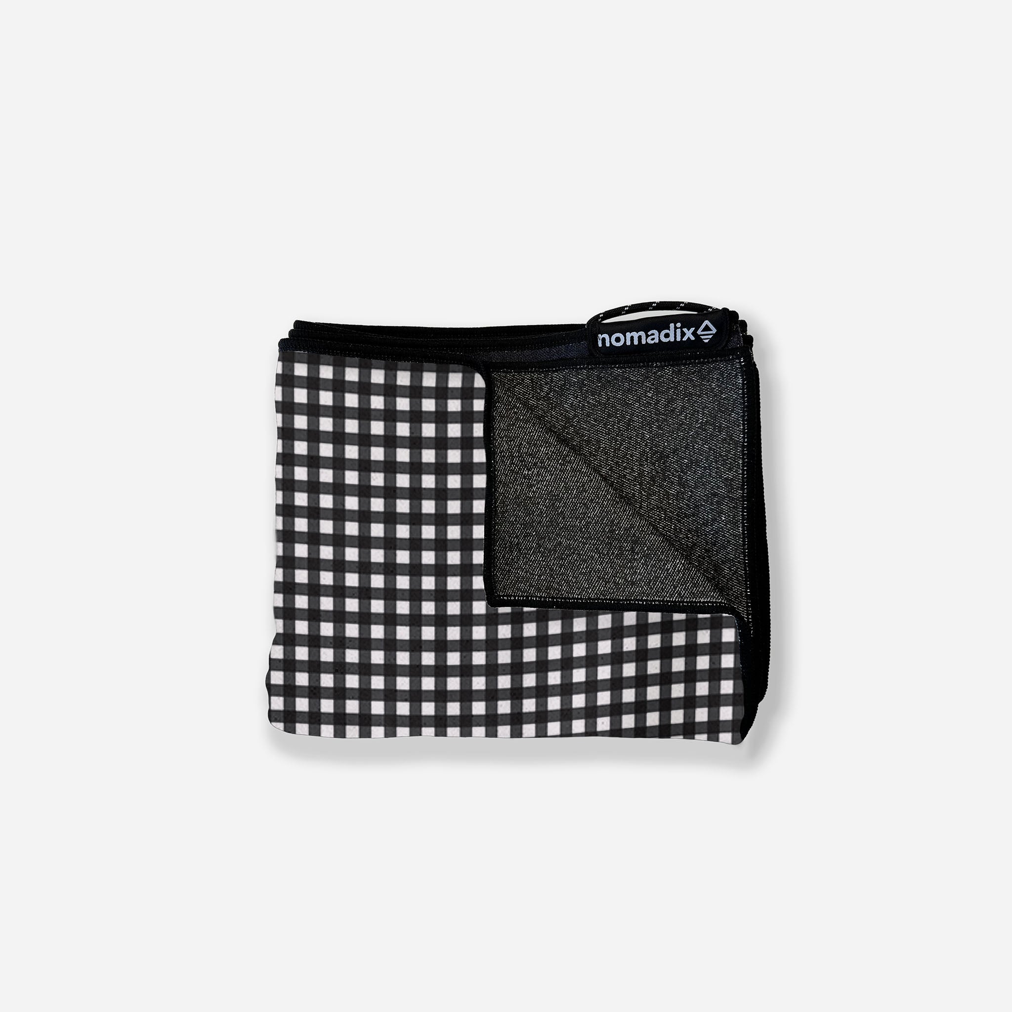 Original Towel: Gingham Black - Nomadix