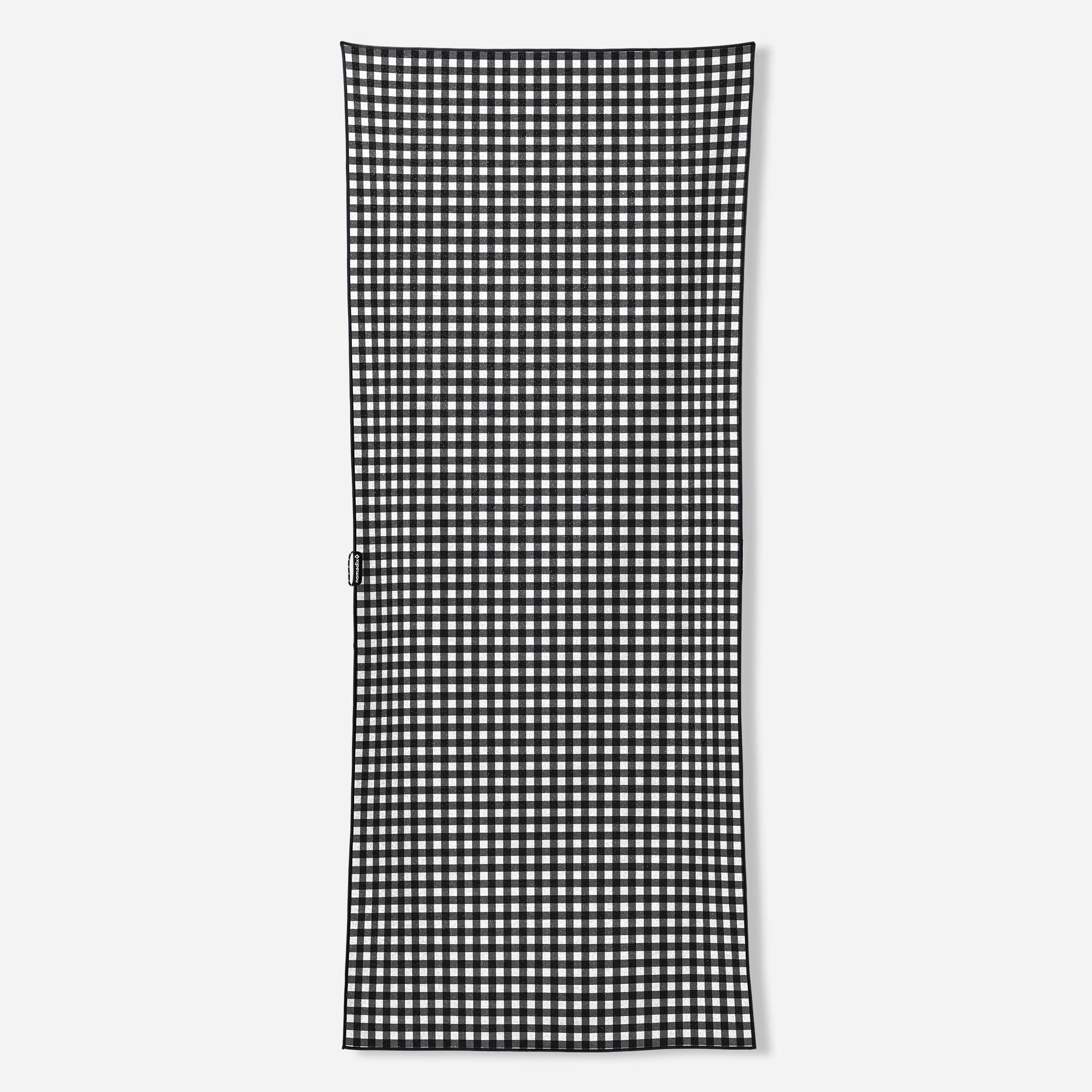 Original Towel: Gingham Black - Nomadix