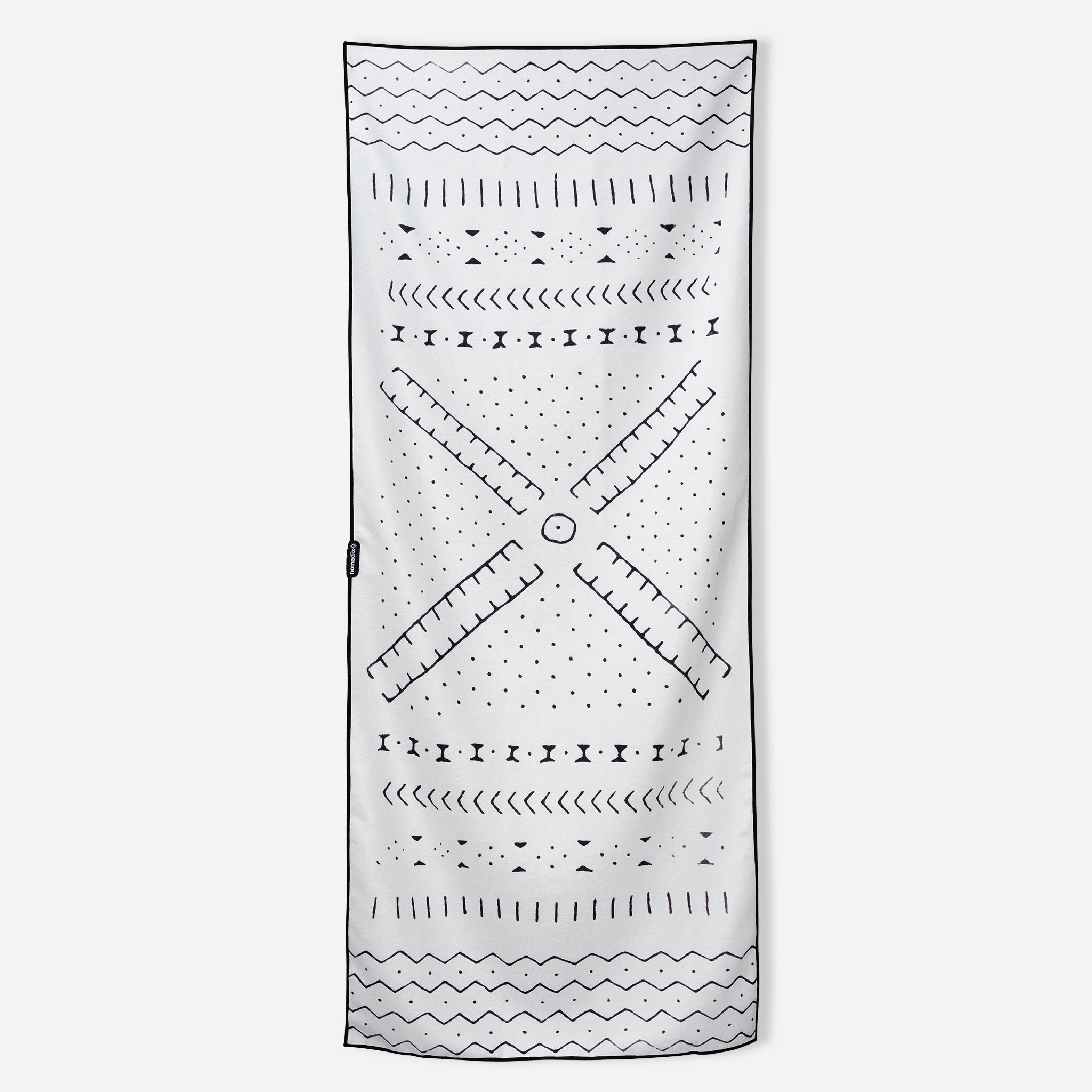 Original Towel: Mud Cloth White - Nomadix