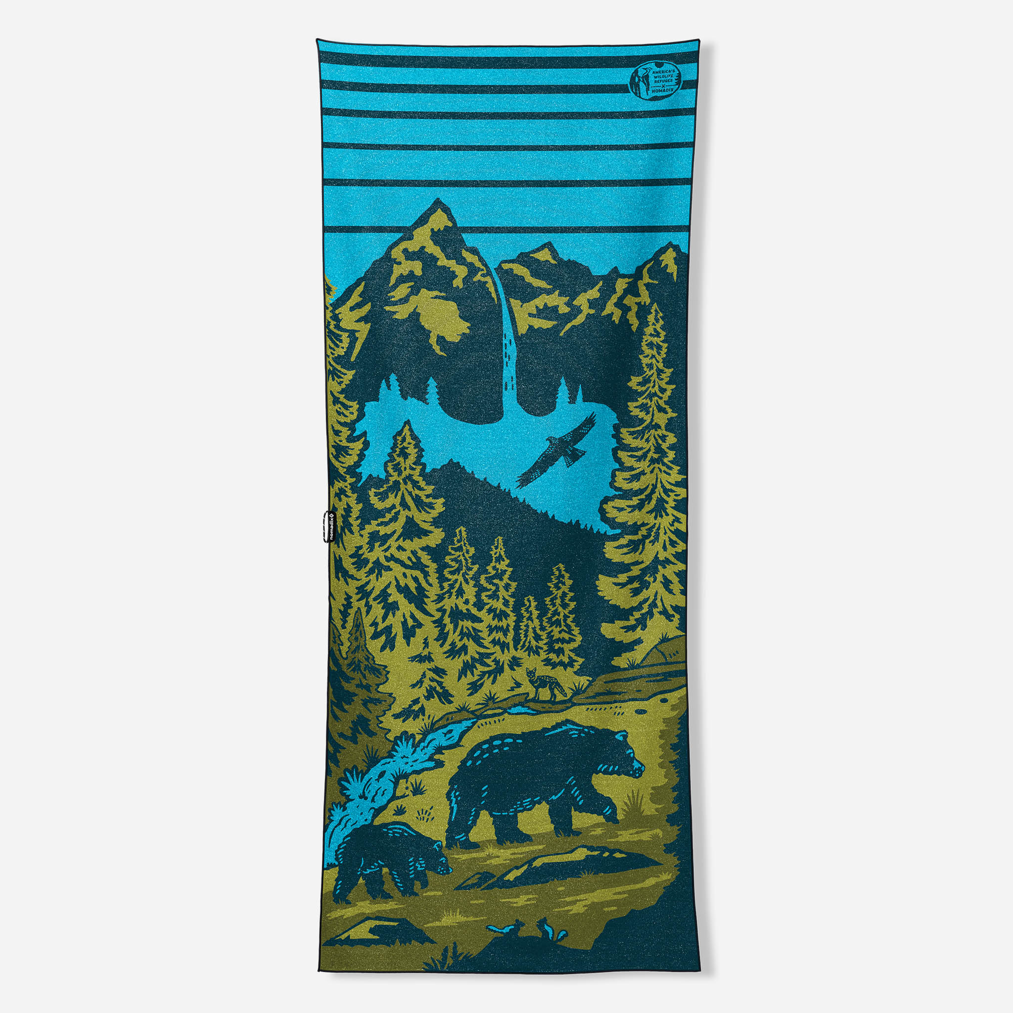 Original Towel: Nomadix x America's Wildlife Refuges: Forests - Nomadix