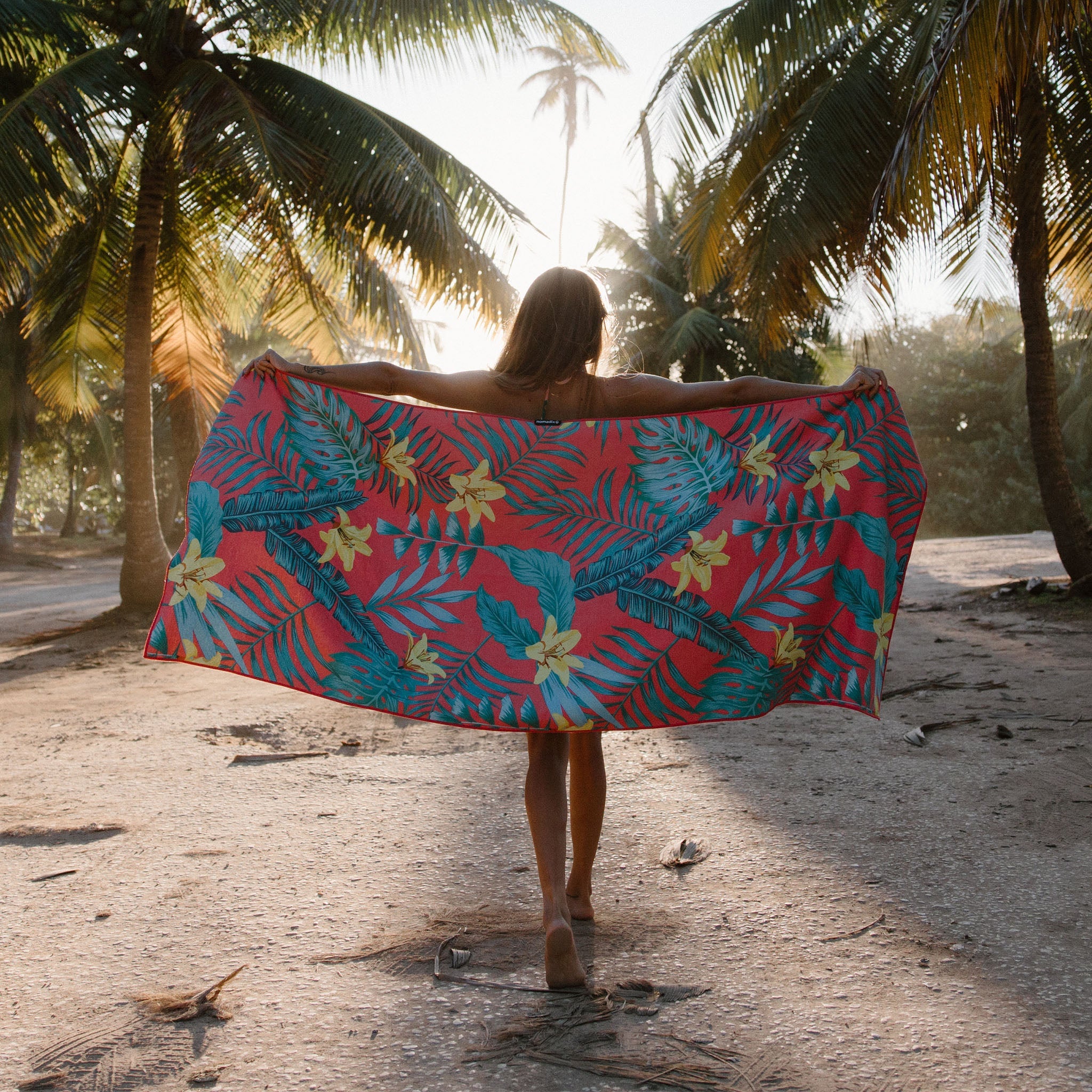 Original Towel: Palms Coral - Nomadix