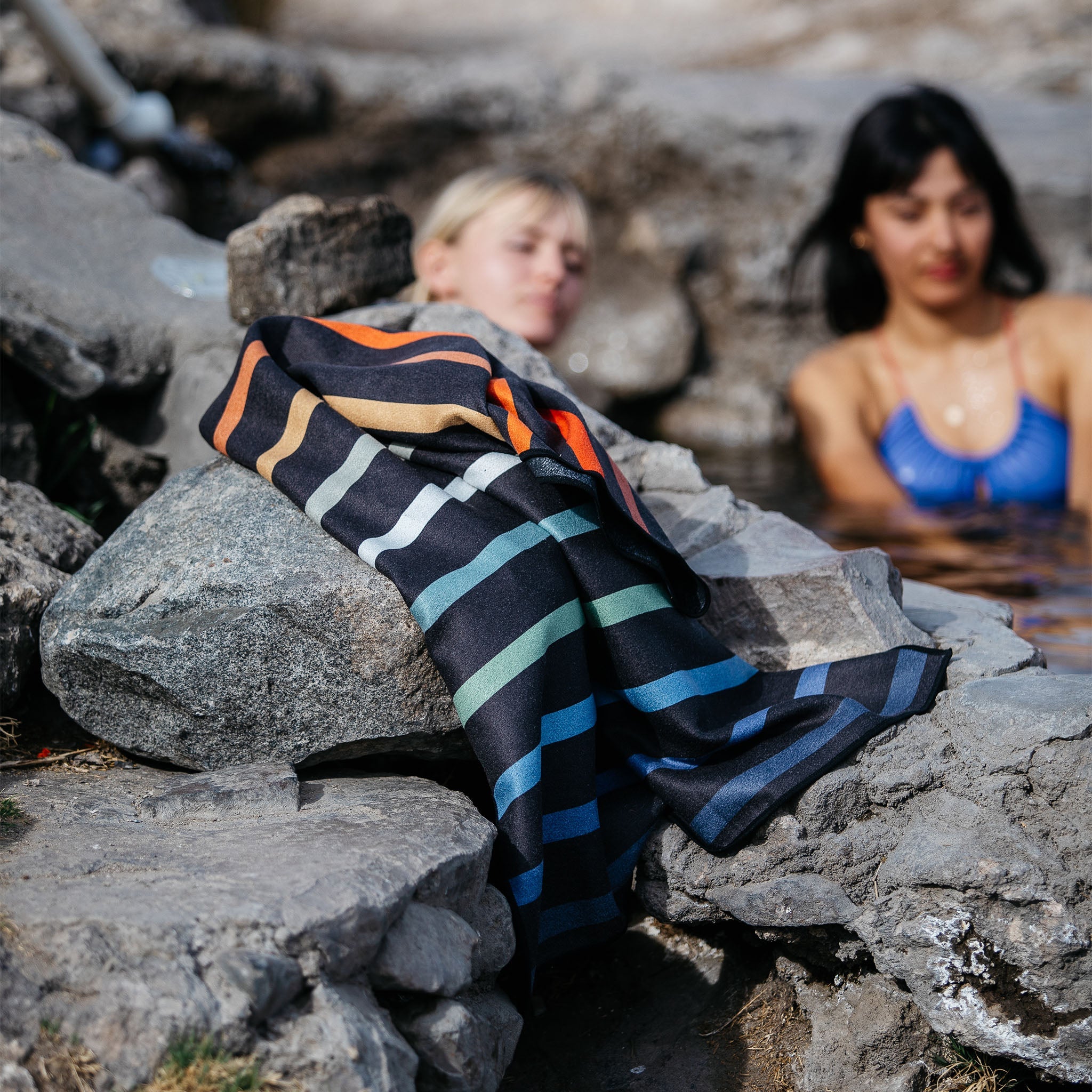 Original Towel: Pinstripes Multi - Nomadix