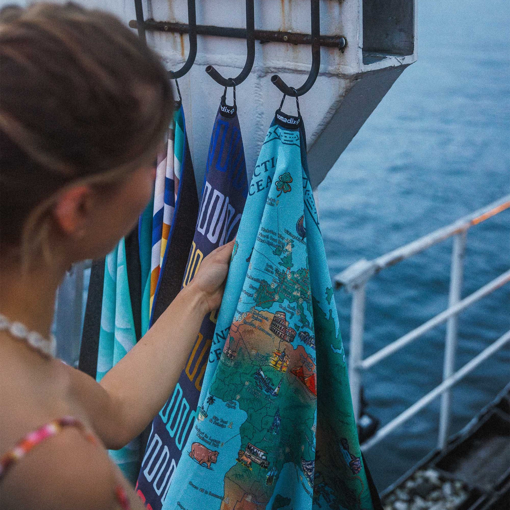 Original Towel: World Map - Nomadix