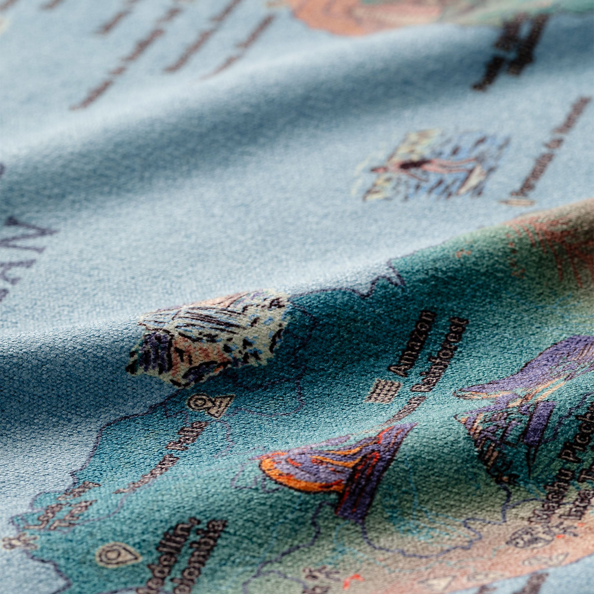 Original Towel: World Map - Nomadix