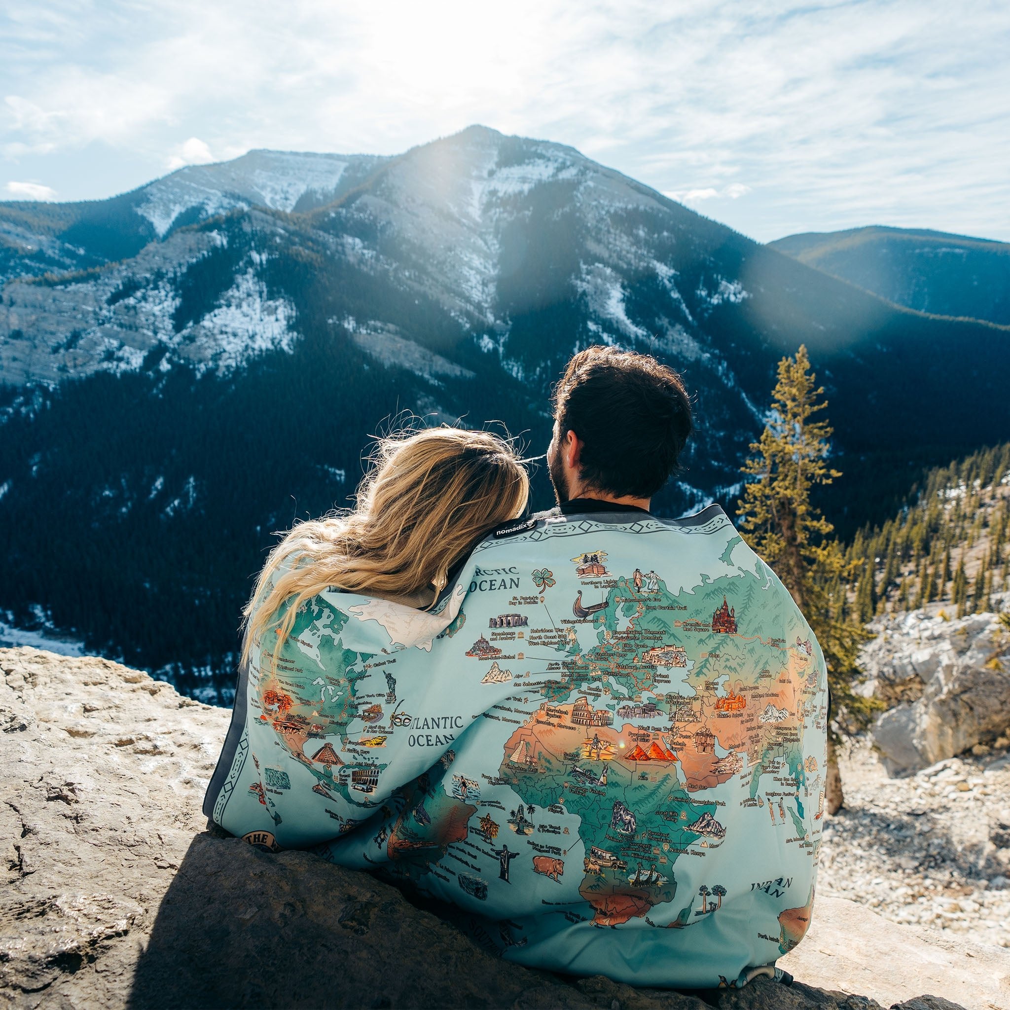 Original Towel: World Map - Nomadix