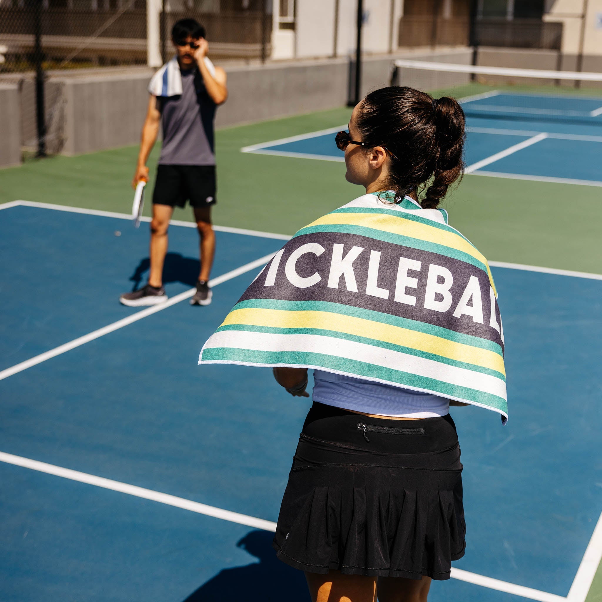 Pickleball Towel: Pickleball Green - Nomadix