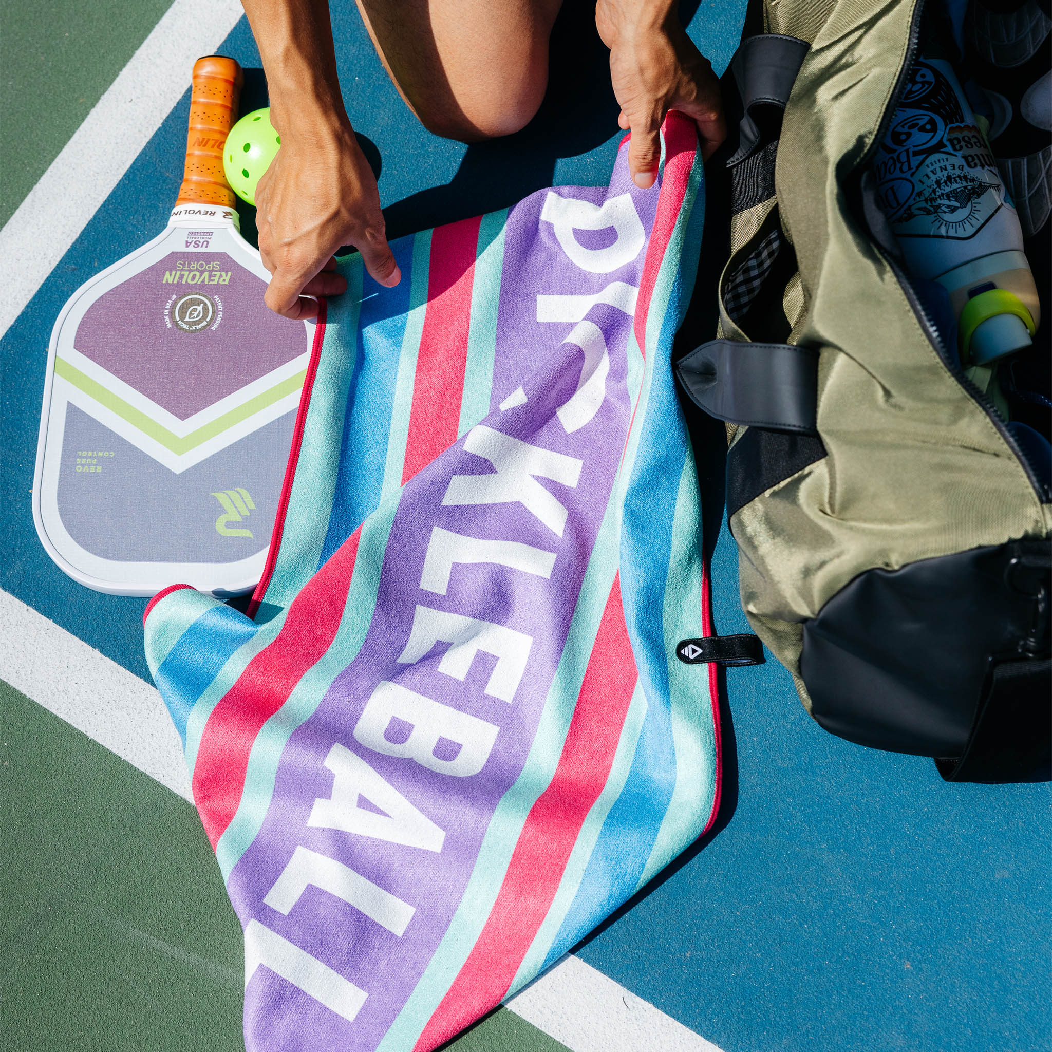 Pickleball Towel: Pickleball Multi - Nomadix