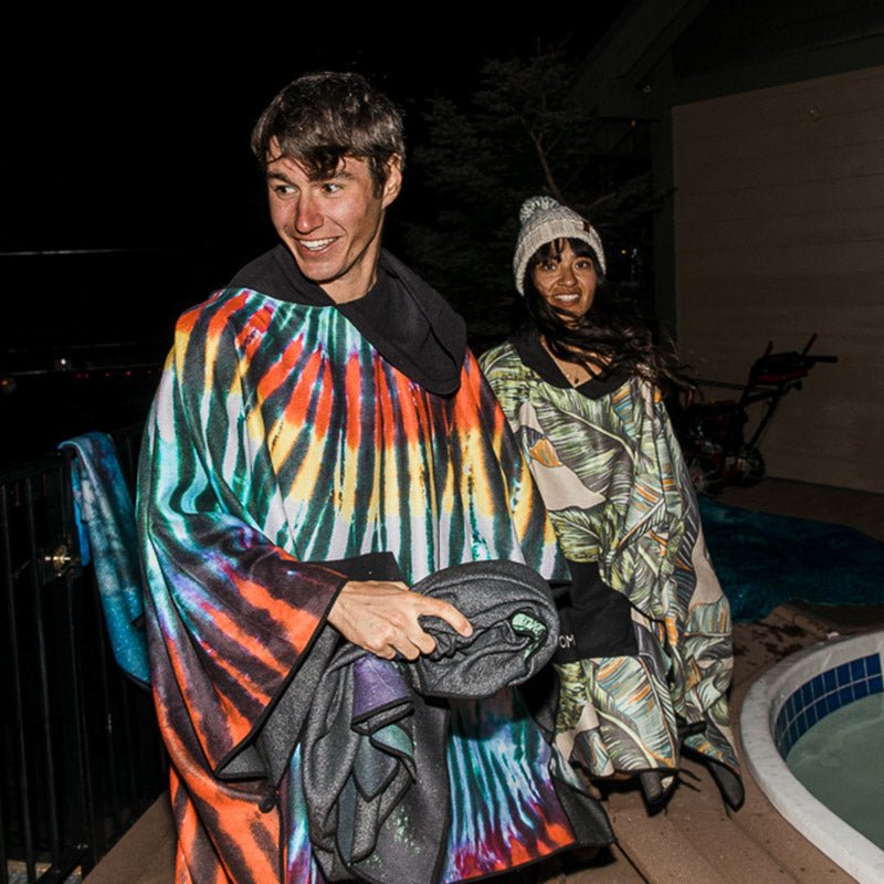 Poncho Towel: Tie - Dye Multi - Nomadix