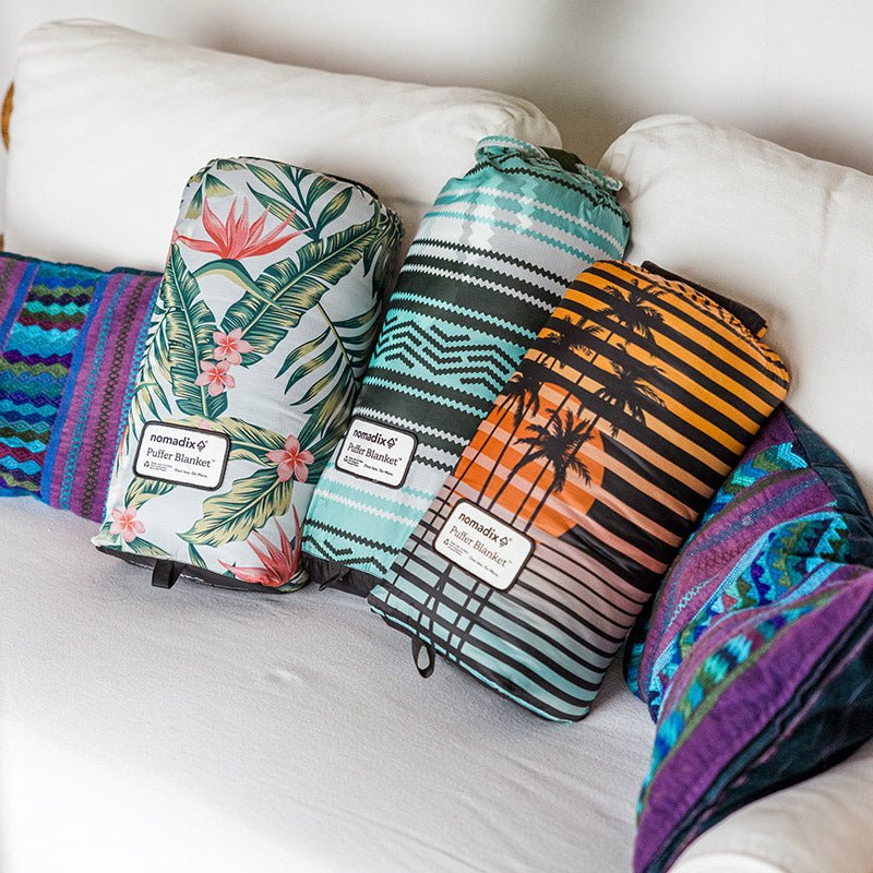 Puffer Blanket: Baja Aqua - Nomadix