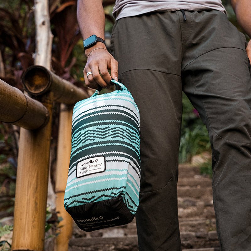 Puffer Blanket: Baja Aqua - Nomadix