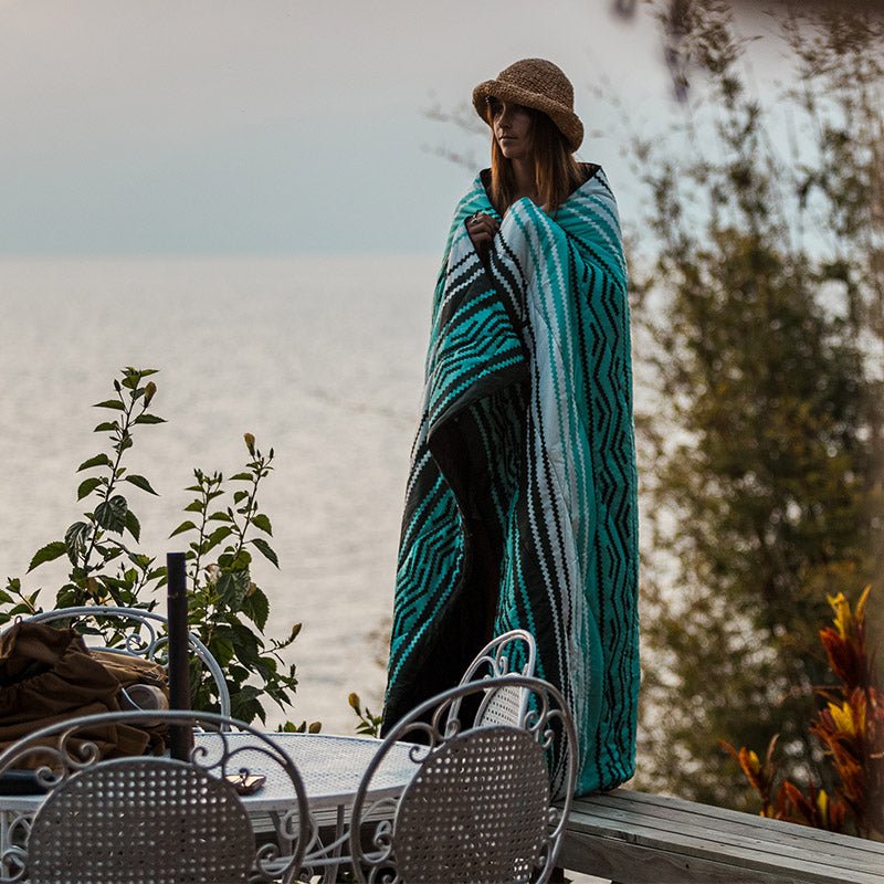 Puffer Blanket: Baja Aqua - Nomadix