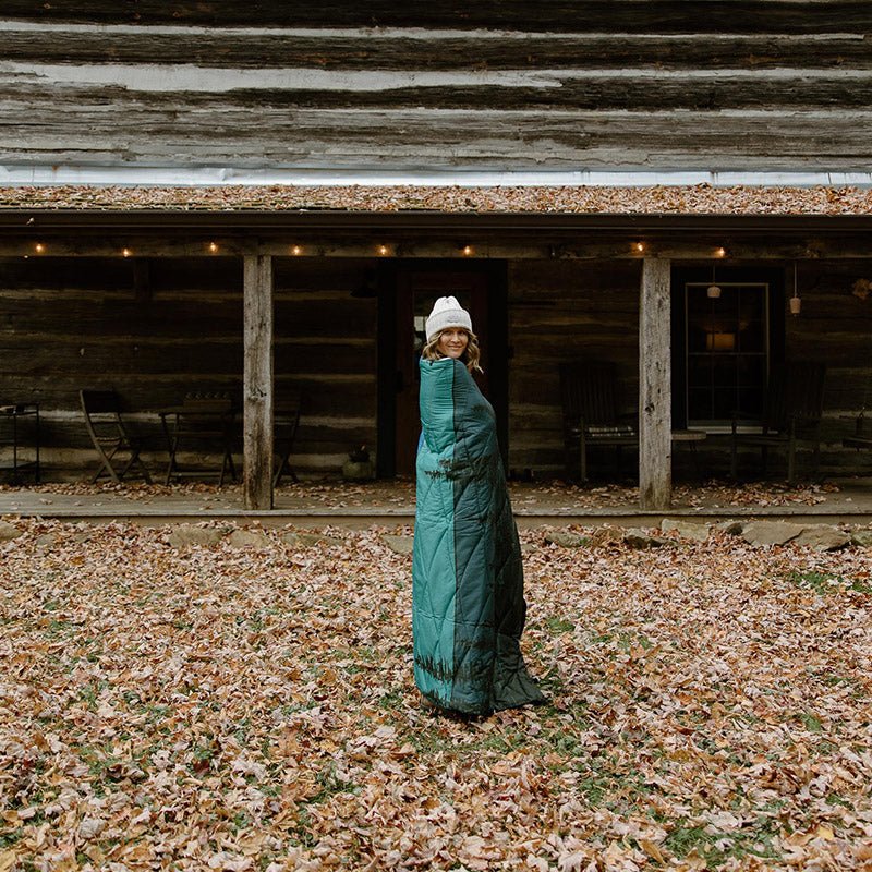 Puffer Blanket: Smoky Mountains National Park - Nomadix
