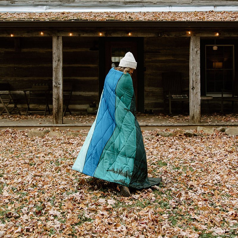 Puffer Blanket: Smoky Mountains National Park - Nomadix
